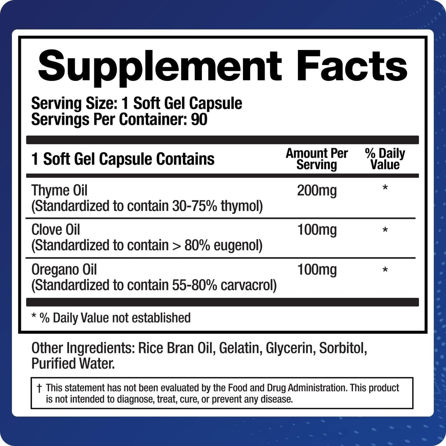 BioMatrix Oil Blend of Thyme, Oregano, Clove, Digestive Supplement for Men and Women, GI Repair Softgels | Microb-Defend (90 Capsules) Nirvana Guru