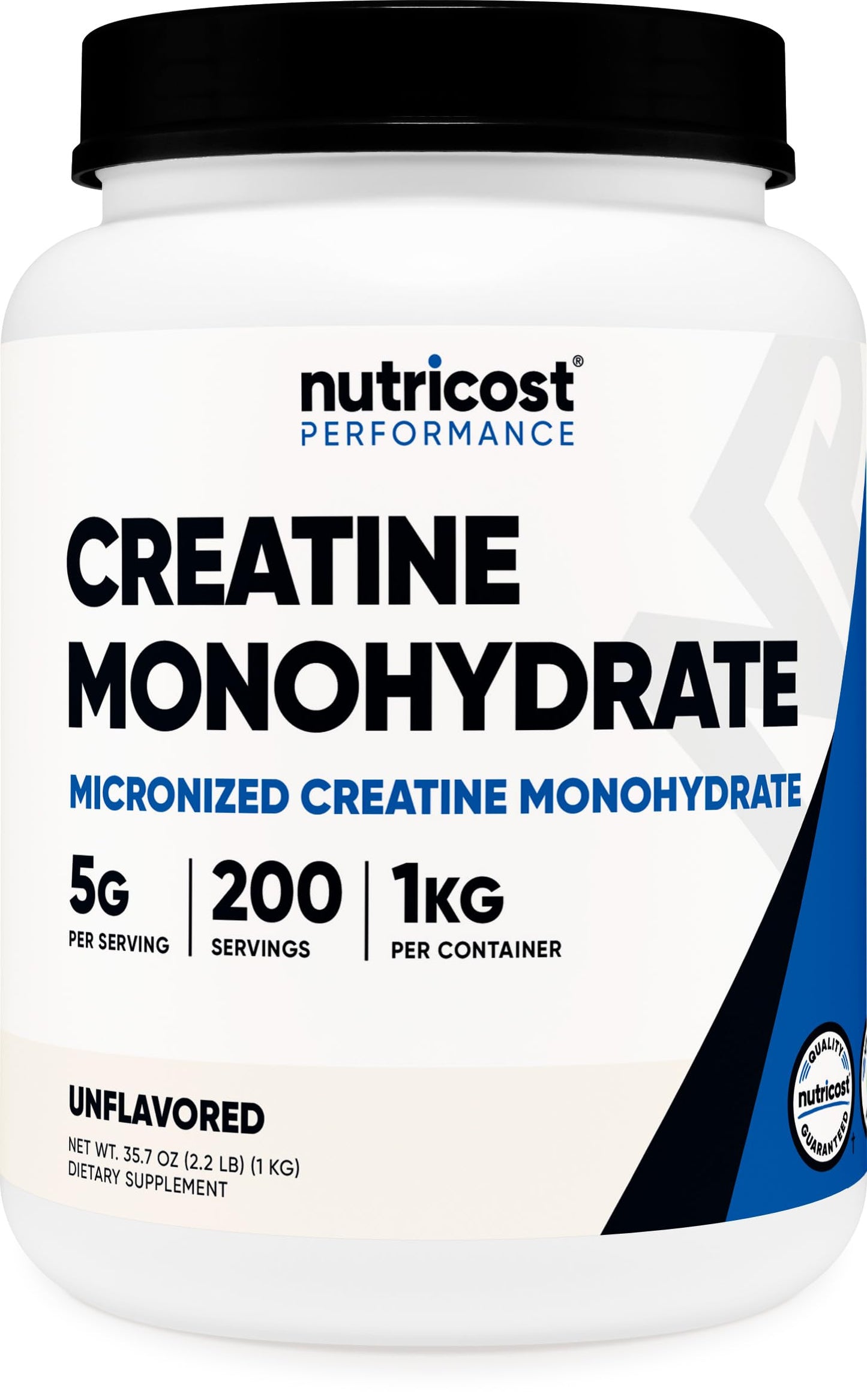 Nutricost Creatine Monohydrate Micronized Powder 500G, 5000mg Per Serv (5g) - 100 Servings, 17.9 Oz Nirvana Guru
