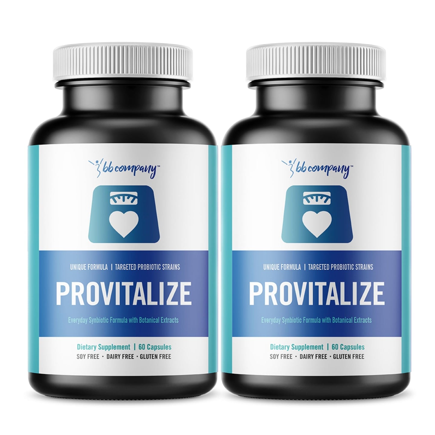BB Company Provitalize | Probiotics for Women, Menopause | Joint Support, Sexy Midsection Curves, Digestive Health, Menopause Bloat | Turmeric Curcumin Moringa | Packaging Vary | 60 Ct