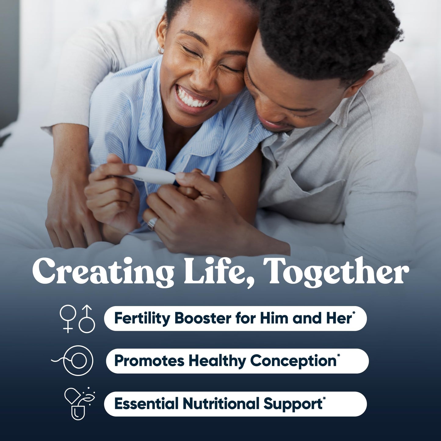 Conception Fertility Supplements for Women – Aids Ovulation, Hormonal Balance, & Regular Cycles – Prenatal Vitamin Support with Myo-Inositol, Folate, Folic Acid, Vitex – 60 Vegetarian Soft Capsules Nirvana Guru