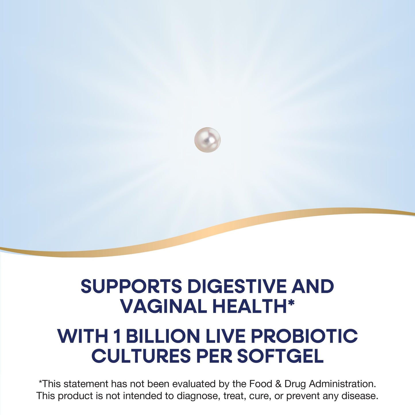 Nature's Way Women's Probiotic Pearls, Supports Women's and Digestive Health*, Protects Against Occasional Constipation & Bloating*, 1 Billion Live Cultures, 90 Softgels (Packaging May Vary) - Nirvana Guru