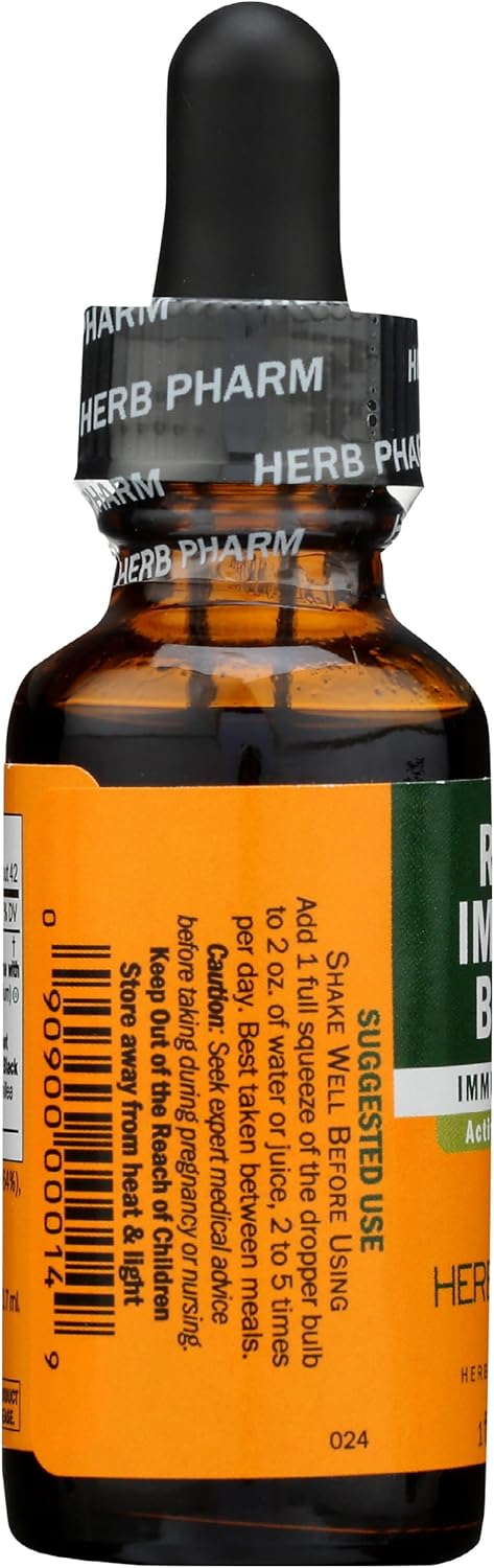 Herb Pharm Rapid Immune Boost Liquid Herbal Formula for Active Immune Support - 1 Ounce - Nirvana Guru