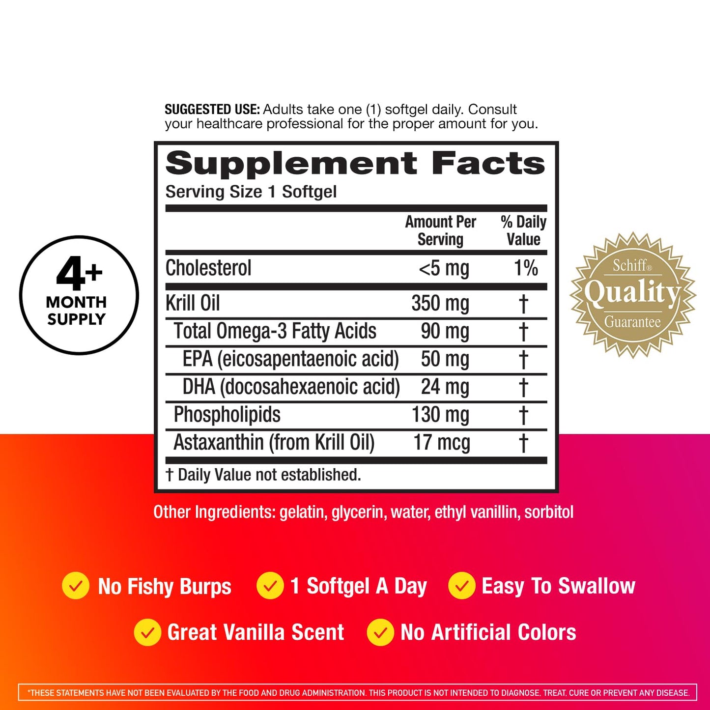 MegaRed - Omega-3 Krill Oil 350mg Softgels (130 Count in A Bottle), EPA & DHA Omega-3 Fatty Acids with No Fishy Aftertaste Unlike Fish Oil, Contains Antioxidant Astaxanthin - Nirvana Guru