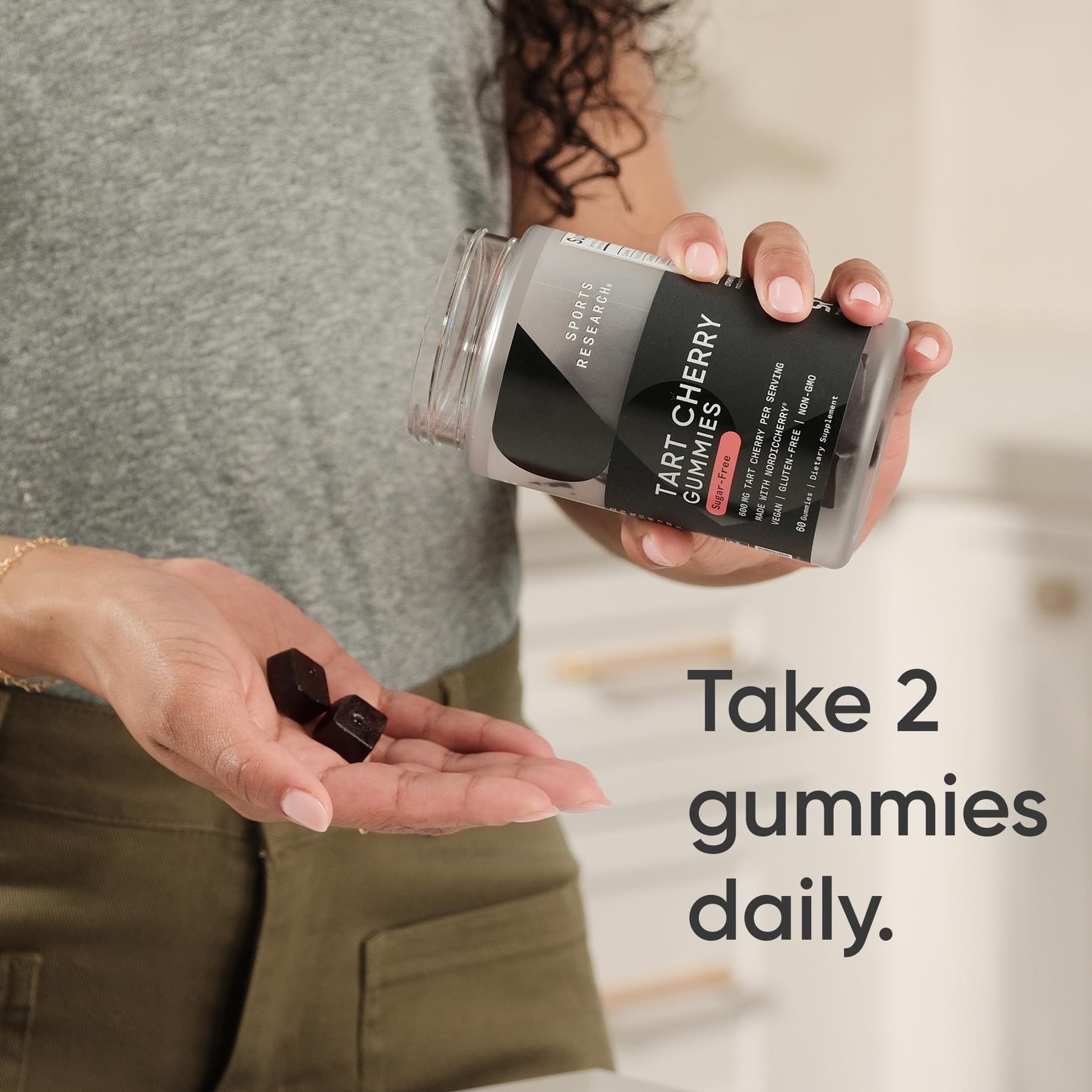 Sports Research Tart Cherry Capsules - Made from Montmorency Tart Cherries - Non-GMO & Gluten Free - 60 Liquid Softgels - Nirvana Guru