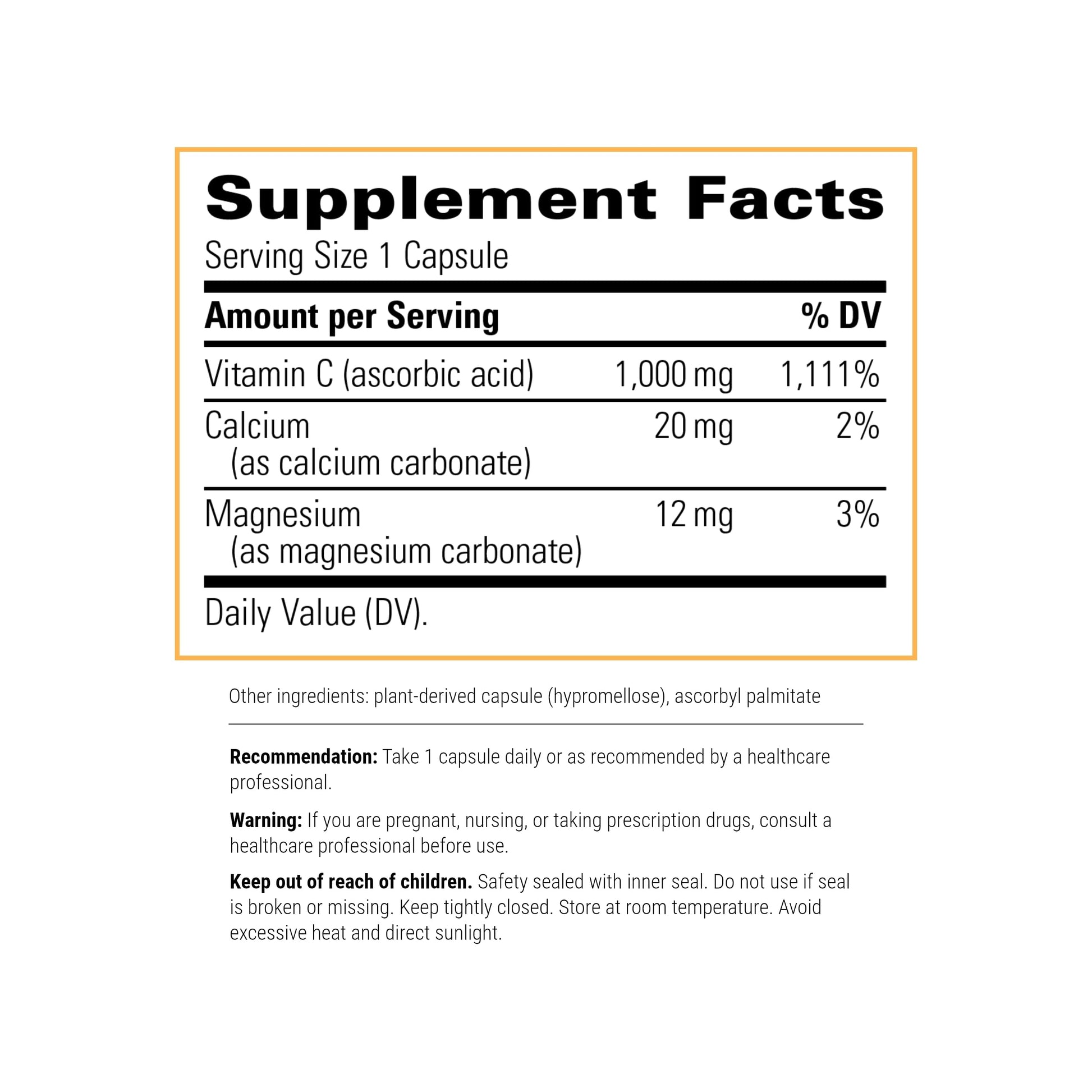 Integrative Therapeutics Buffered Vitamin C Capsules 1,000 mg - Immune Support Supplement* - Antioxidant Support* - Gentle Formula - Gluten Free - 60 Vegan Capsules - Nirvana Guru