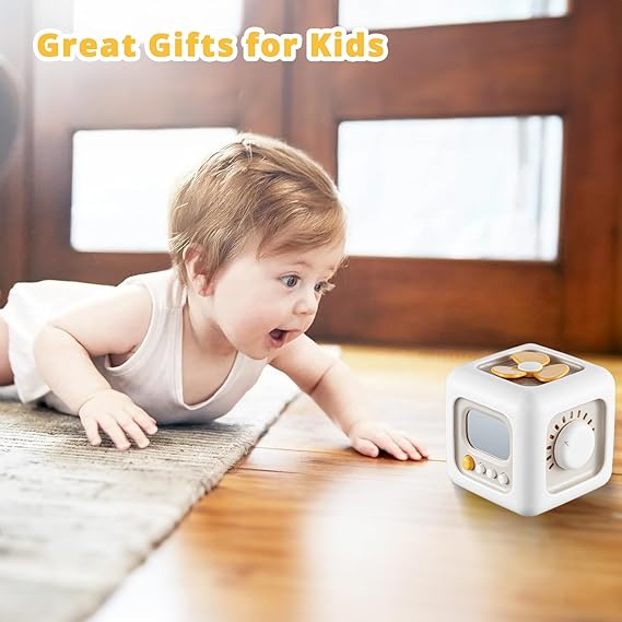 Busy Cube Toys for 1 Year Old Boy, Montessori Toys for 1+ Year Old, Travel Sensory Toys for Toddlers 1-3, Learning Fine Motor Skills| 1st Birthday Gifts Boy 9 12 Months + nirvanaguru