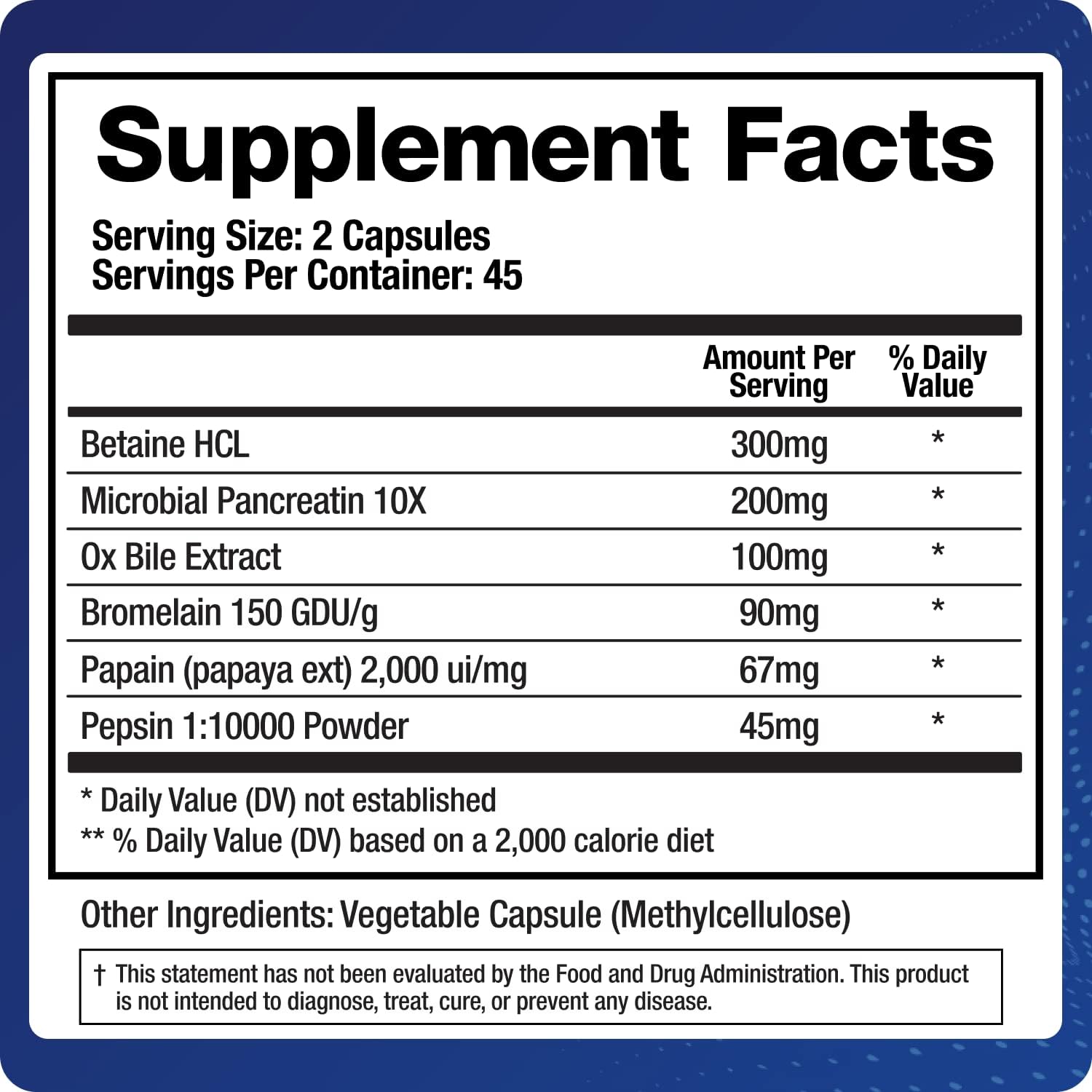 Digestive Enzymes Supplement (90 Capsules) Support Digestion - with Purified Bile, Pancreatin, Plant Enzymes, Ox Bile, Betaine HCL, Support Digestion of Fats Carbohydrates and Proteins Nirvana Guru