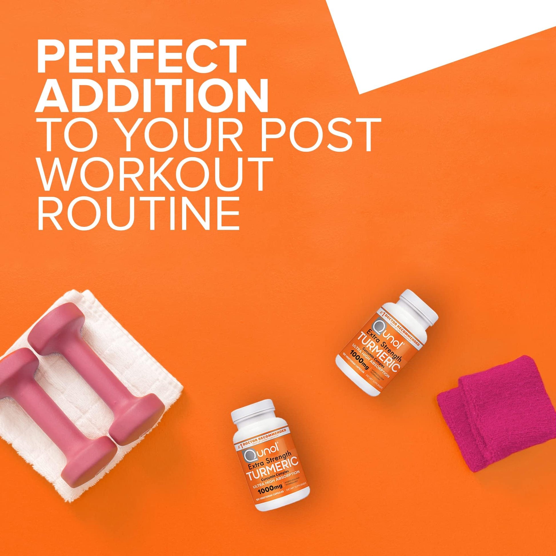 Qunol Turmeric Curcumin Supplement, 1000mg with Ultra High Absorption, for Joint Support, Extra Strength Capsules, 150 Count Nirvana Guru