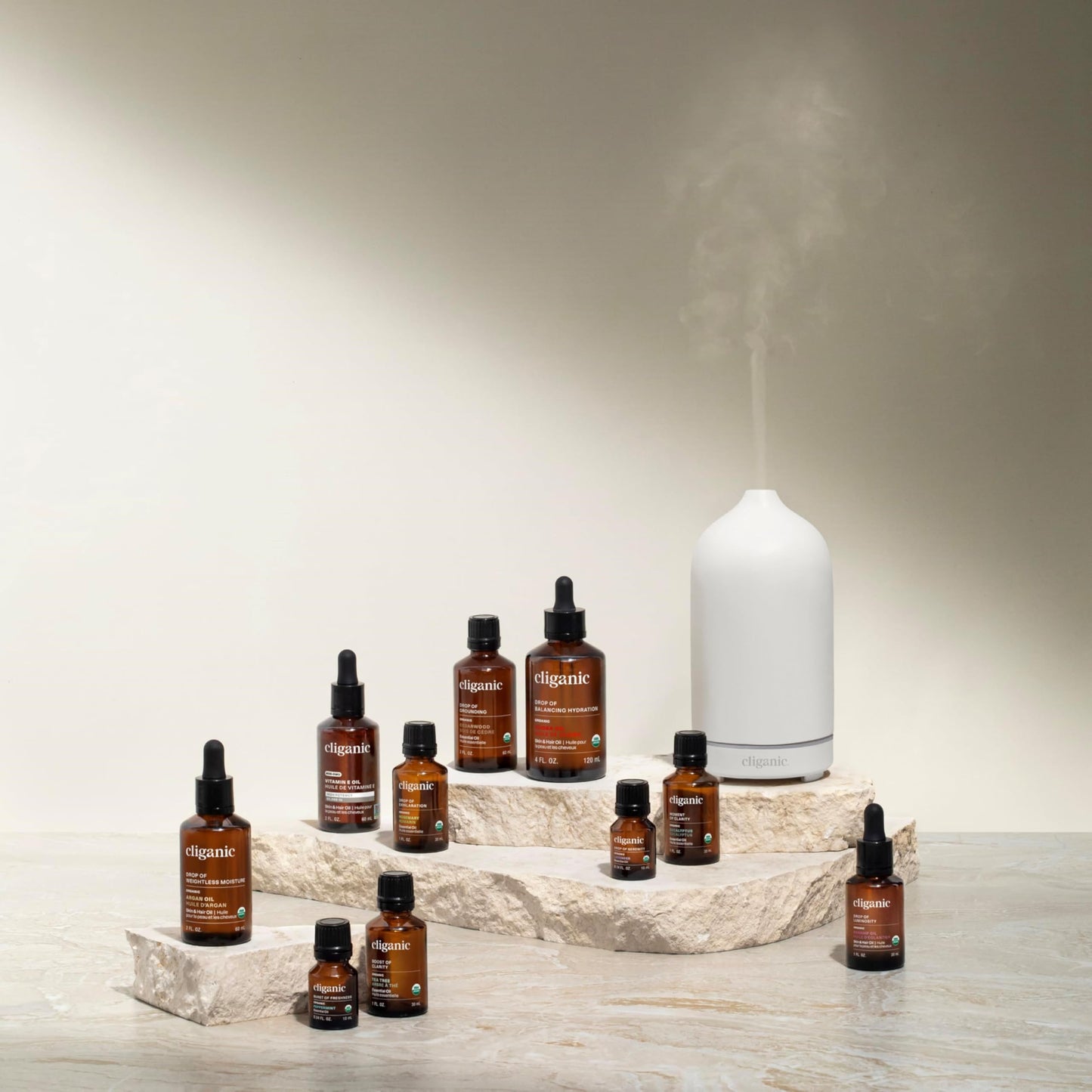 Cliganic Organic Lavender Essential Oil - 100% Pure Natural Undiluted, for Aromatherapy Diffuser | Non-GMO Verified (Packaging May Vary)