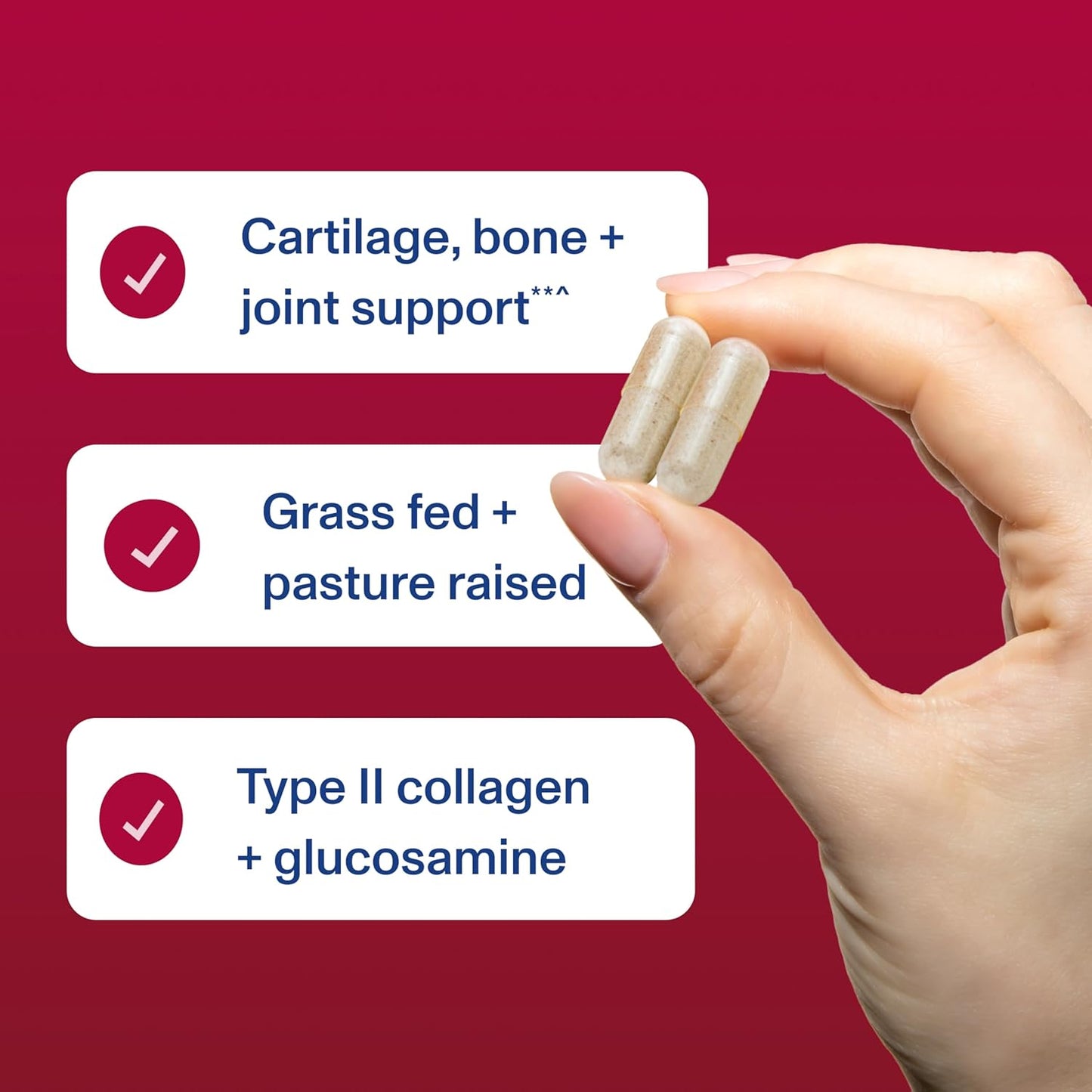 Vital Proteins Cartilage Collagen Pills, Type II Collagen & Chondroitin Sulfate Supplement for Recovery & Healthy Hair, Skin, Nails and Joints - 750 mg Serving with 120 Capsules - Nirvana Guru