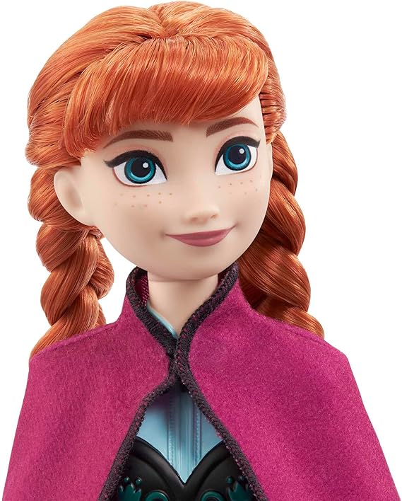 Mattel Princess Dolls, Anna Posable Fashion Doll with Signature Clothing and Accessories, Disney's Frozen Movie Toys nirvanaguru