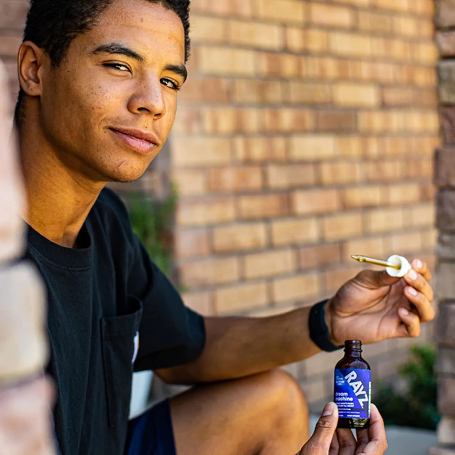 BIORAY RAYZ Dream Machine, Caramel Flavor - 2 fl oz - Relaxation Support for Teens 12-18 Years Old Nirvana Guru