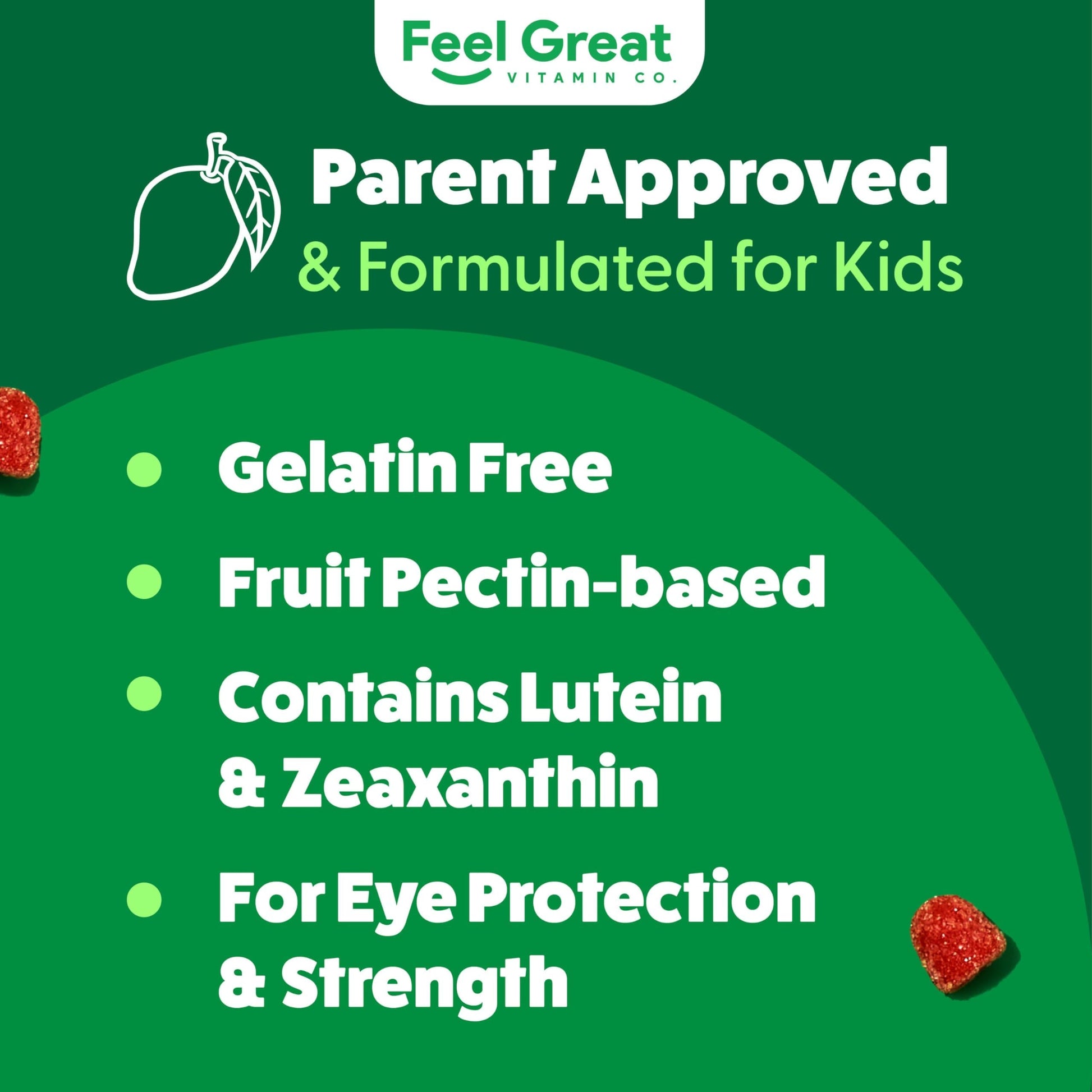 Feel Great Vitamin Co. Complete DHA Gummies for Kids | with Omega 3 6 9 + DHA, Vitamin C | Supports Healthy Brain Function, Vision & Heart Health | Gluten Free, Vegetarian | 60 Gummies Nirvana Guru
