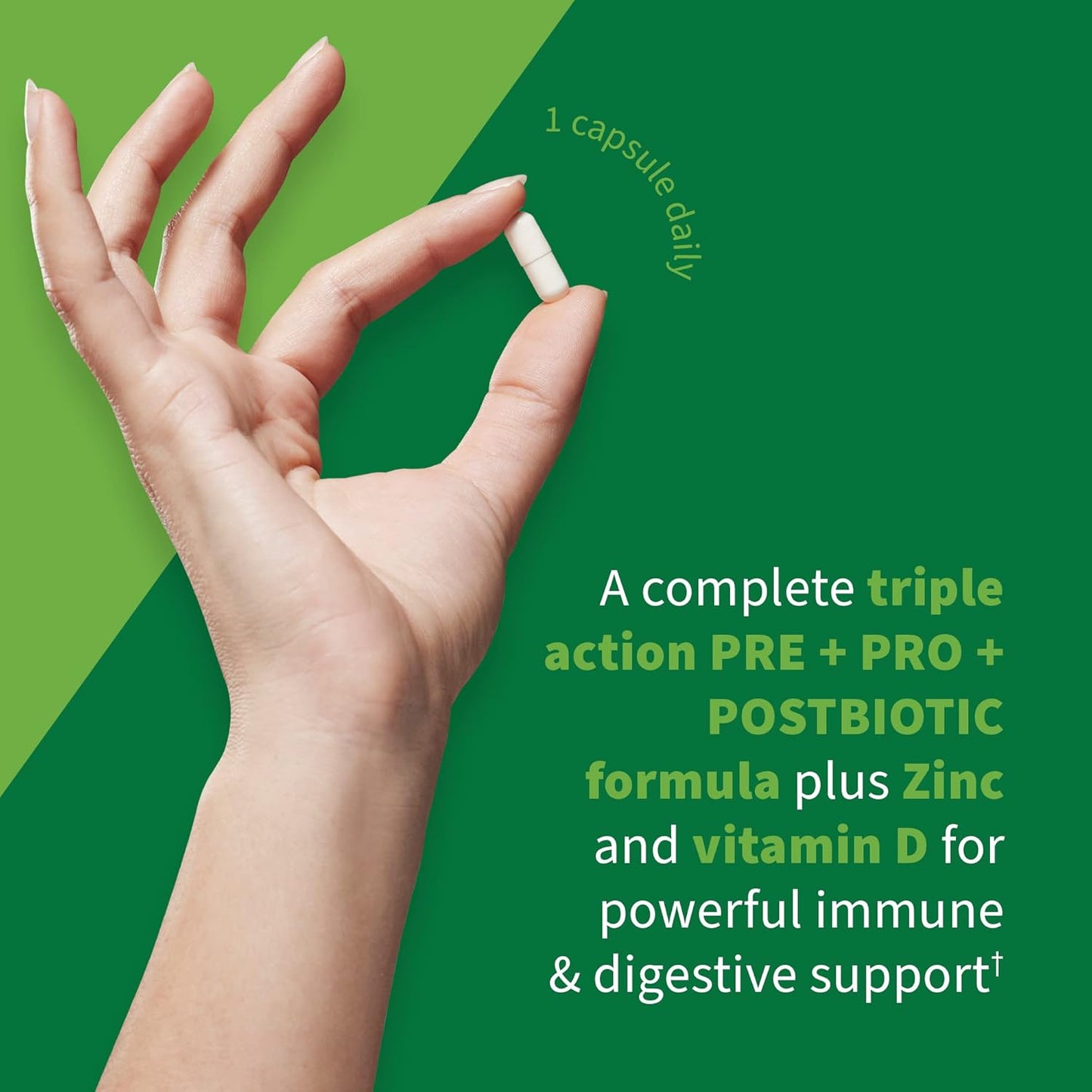 Garden of Life Probiotics with Prebiotics, Postbiotics, D3 & Zinc - 30 Day Immune Support for Gut & Digestive Health - Nirvana Guru