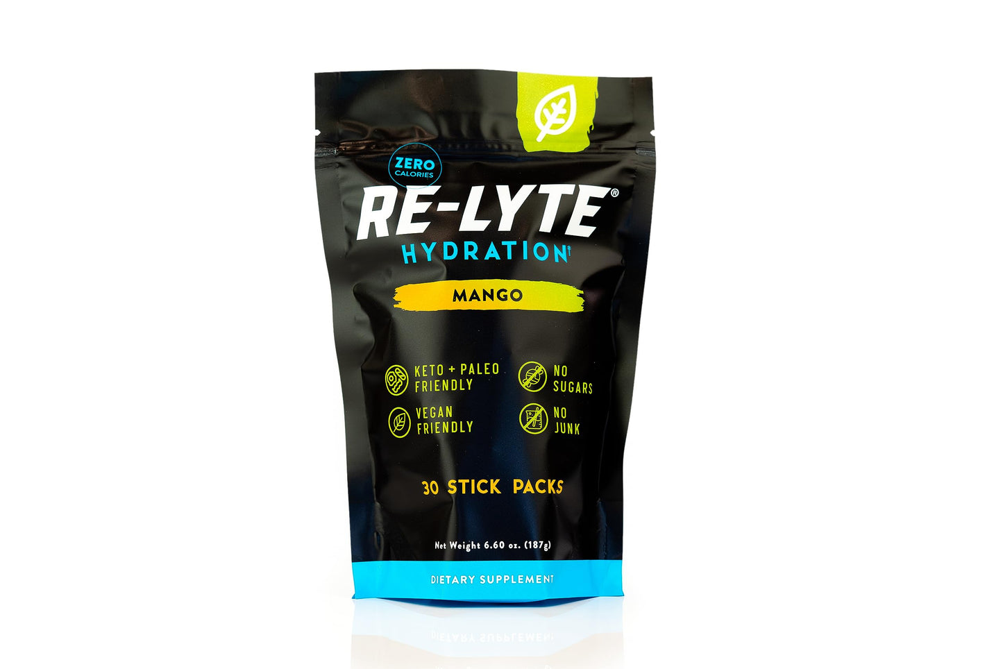 REDMOND Re-Lyte Hydration Electrolyte Powder Mix, Variety Pack, 30 Stick Packs Nirvana Guru