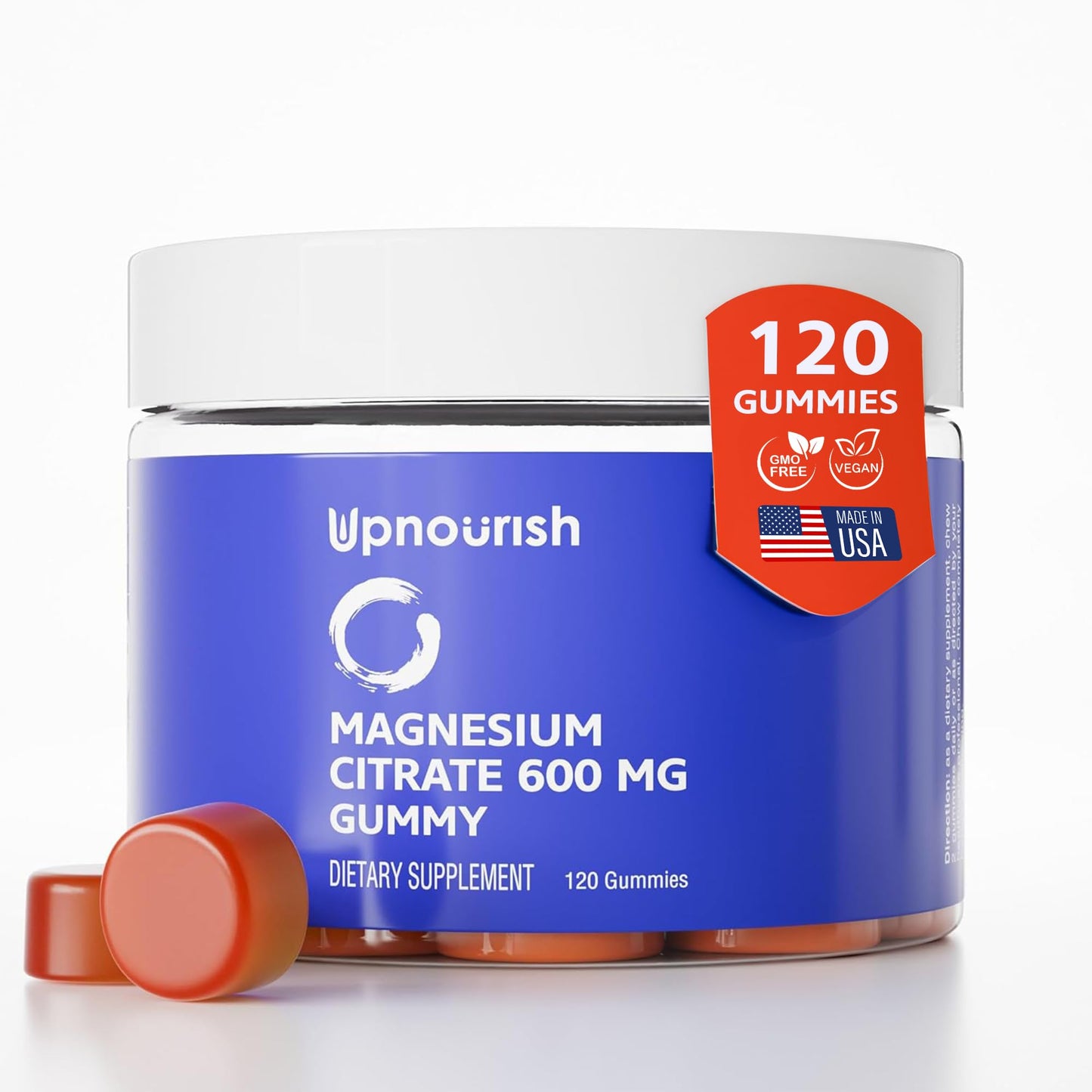 UpNourish Magnesium Supplement - 10 in 1 Magnesium Complex - Full Spectrum Magnesium Mineral Supplements with Glycinate, Citrate, Taurate, Malate, Carbonate, Oxide and More, 240 Vegan Capsules Nirvana Guru