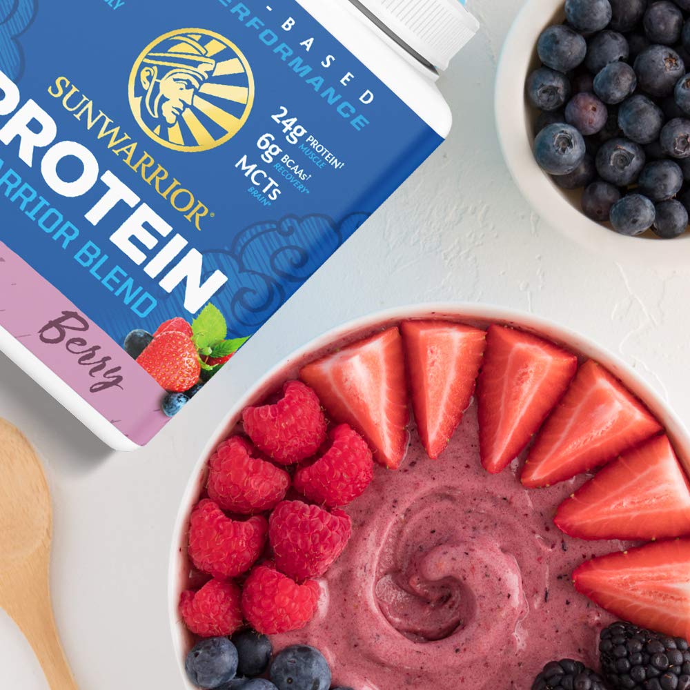 Organic Plant Based Protein Powder | Vegan Organic Protein Powder Vanilla Flavored with BCAA Amino Acids & Hemp Seed Pea Blend | Non-GMO Soy Dairy Filler & Gluten Free (Vanilla, 32 Servings) - Nirvana Guru