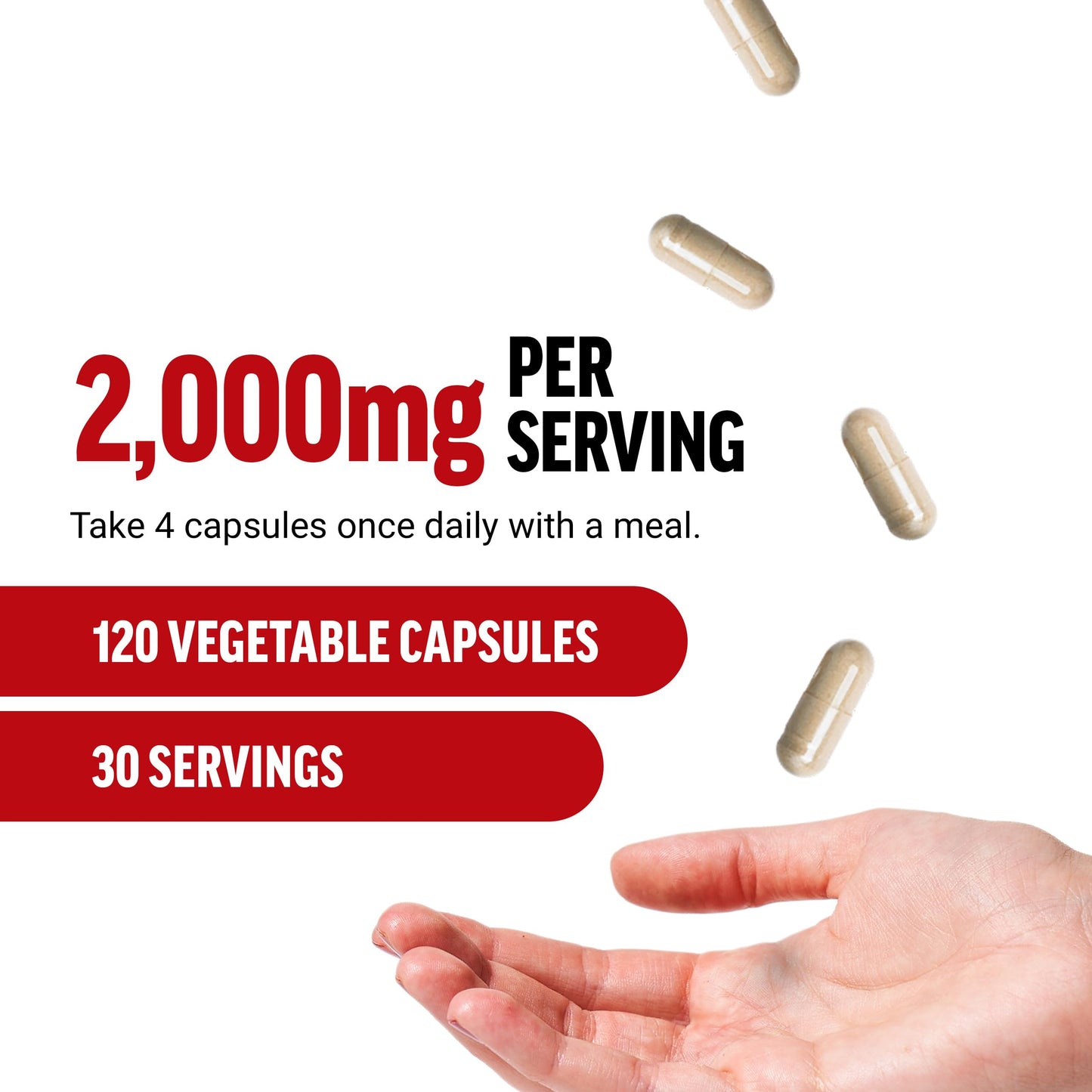 Force Factor Maca Max, Maca Root Capsules to Maximize Vitality & Performance, Made with Black Maca, Red Maca, & Yellow Maca Powder, Maca Root Powder, 2000mg, 120 Capsules