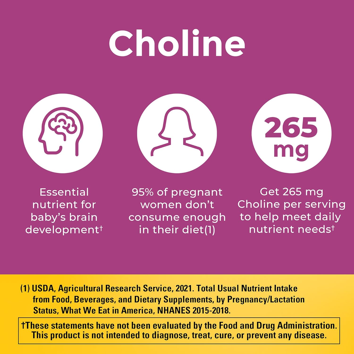 Nature Made Prenatal Vitamin Softgels + Choline Capsules, Folic Acid + DHA + Choline, 60 Prenatal Vitamins for Women, 60 Choline Supplements Capsules, 60 Day Supply - Nirvana Guru
