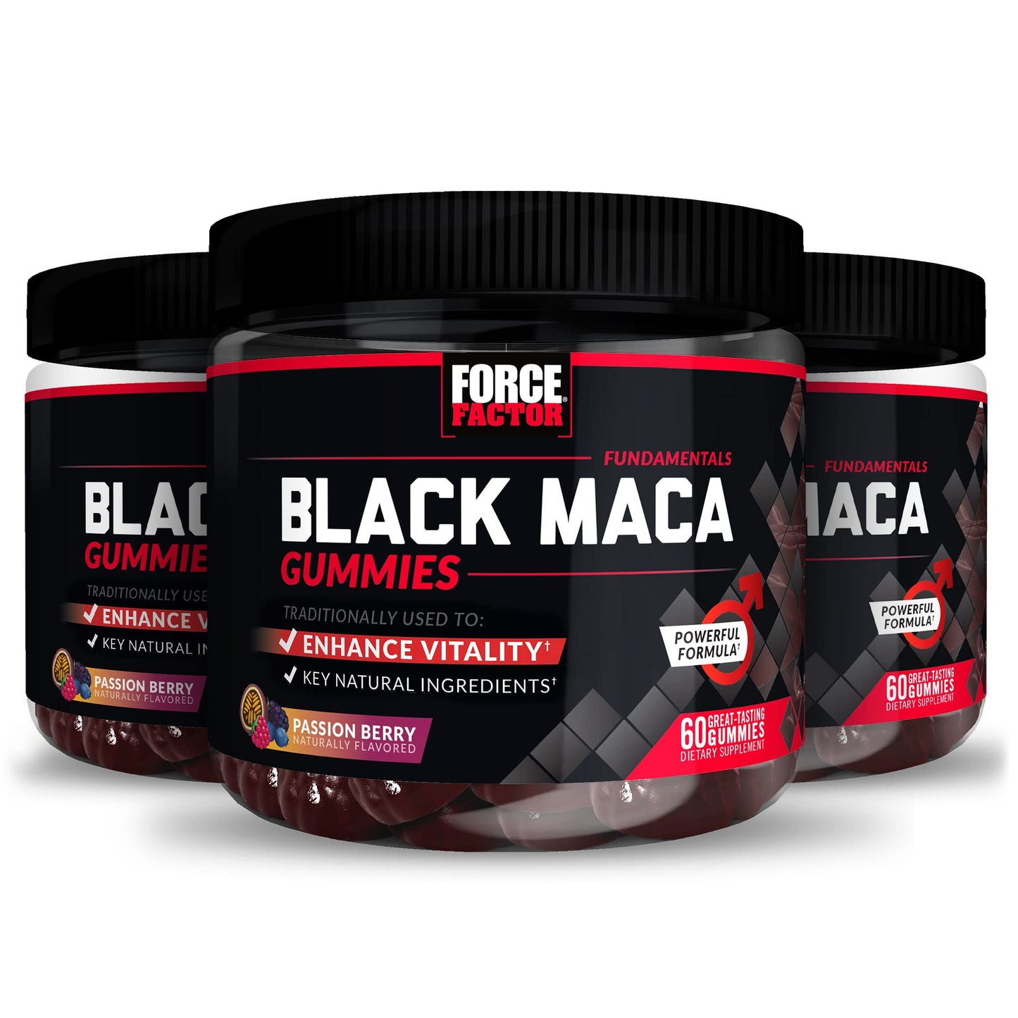 Force Factor Maca Max, Maca Root Capsules to Maximize Vitality & Performance, Made with Black Maca, Red Maca, & Yellow Maca Powder, Maca Root Powder, 2000mg, 120 Capsules