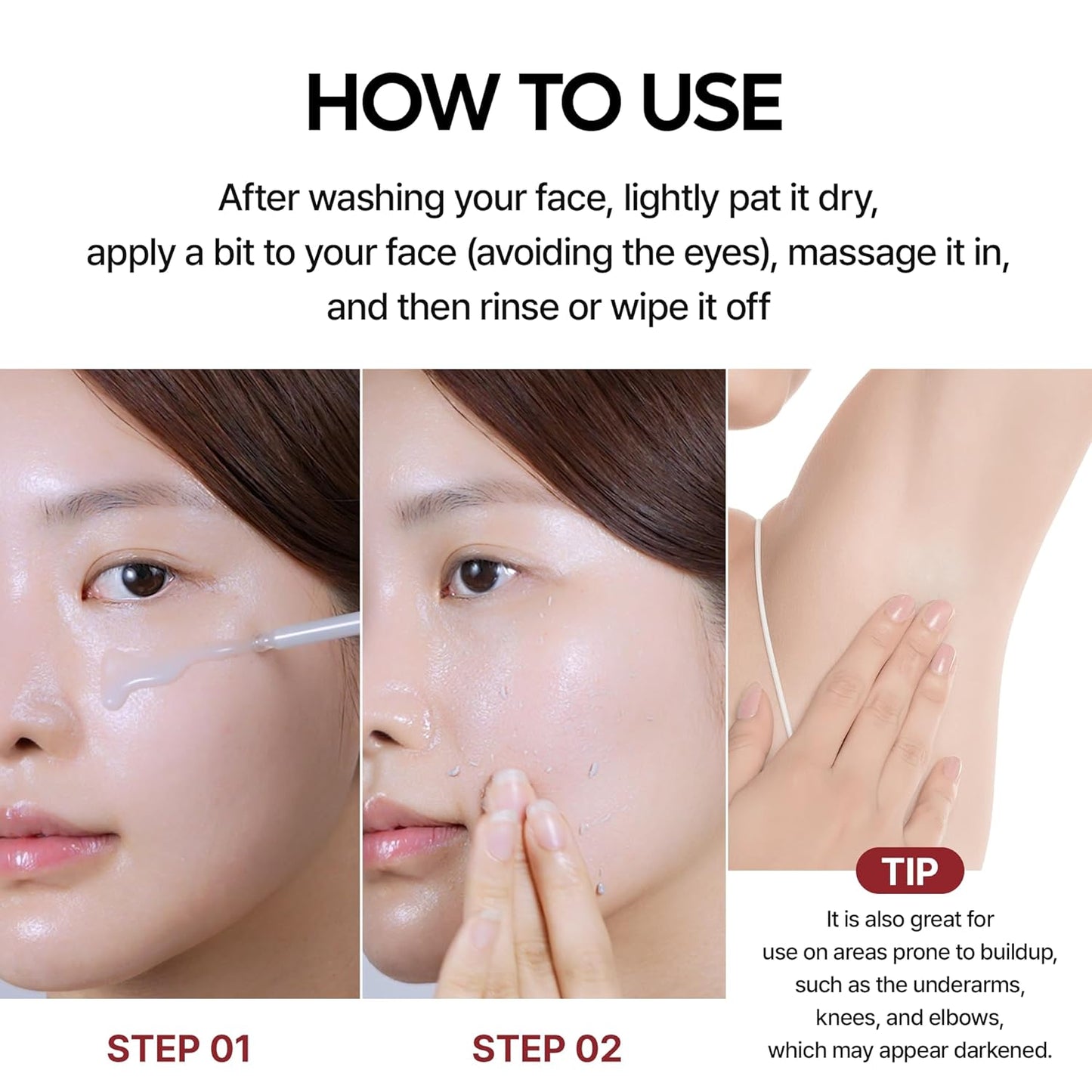 Peel Shot Glow Black Rice Peeling Ampoule, Soft Exfoliating Face and Body Scrub Dead Skin Cells, Blackheads Remover for All Skin Types korean skin care 80ml Nirvana Guru