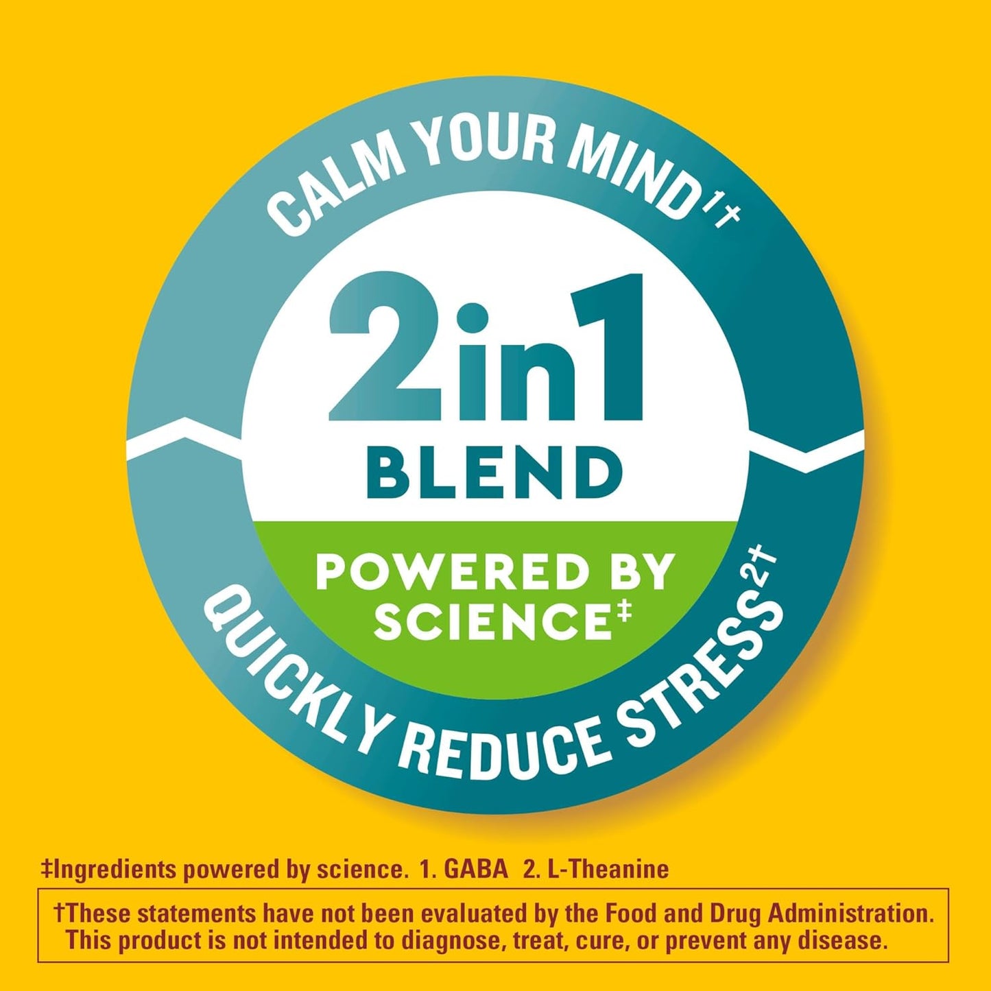 Nature Made Wellblends Stress Relief Gummies, L theanine 200mg to Help Reduce Stress, with GABA 100mg, Same Day Stress Support, 40 Strawberry Flavor Gummies - Nirvana Guru