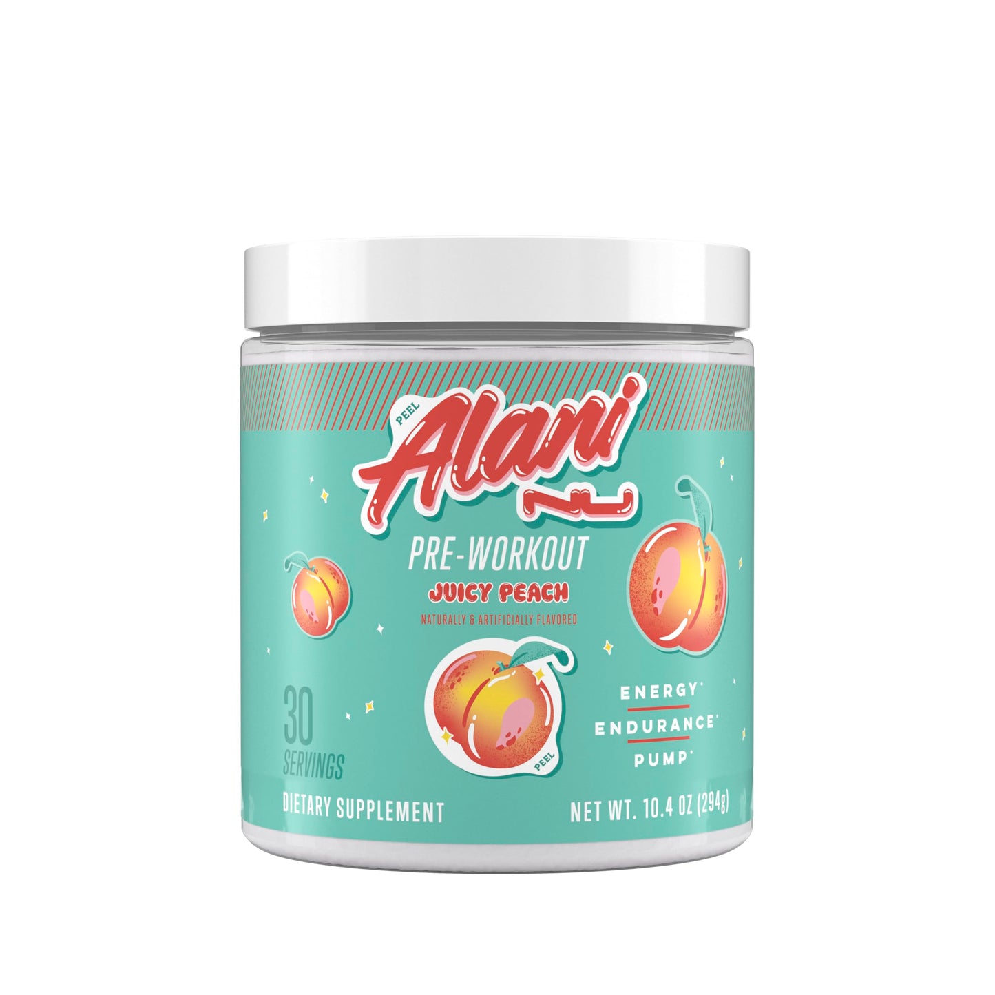 Alani Nu Pre Workout Powder Hawaiian Shaved ICE, Amino Energy Boost, Endurance Supplement, Sugar Free, 200mg Caffeine, L-Theanine, Beta-Alanine, L-Citrulline, 30 Servings Nirvana Guru