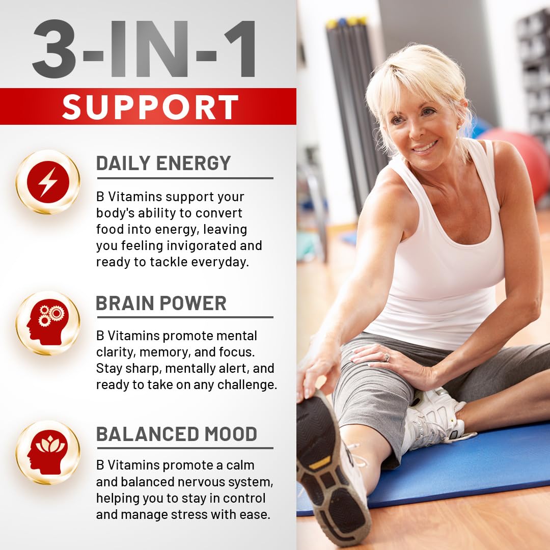 Divine Bounty Super B Complex Vitamins - All B Vitamins Including B12, B1, B2, B3, B5, B6, B7, B9, Folic Acid - Vitamin B Supplement - Support Healthy Energy Metabolism - 90 Vegetarian Capsules Nirvana Guru