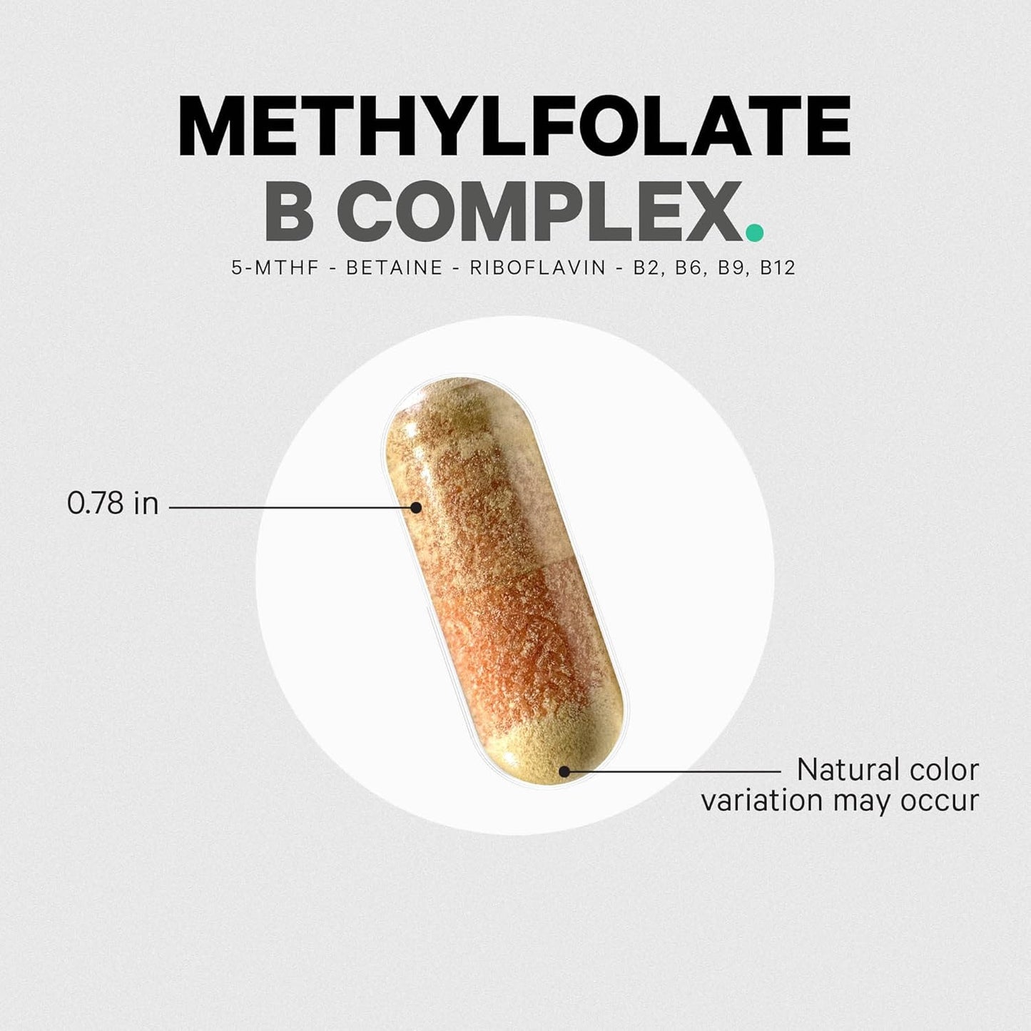 Codeage Methylfolate B Complex Supplements - 5 MTHF, Methylcobalamin 1000mcg Methylated Vitamin B12, Riboflavin, Betaine, Vitamins B6, Methylation Cycle MTHFR - 2 Months - 120 Capsules - Nirvana Guru