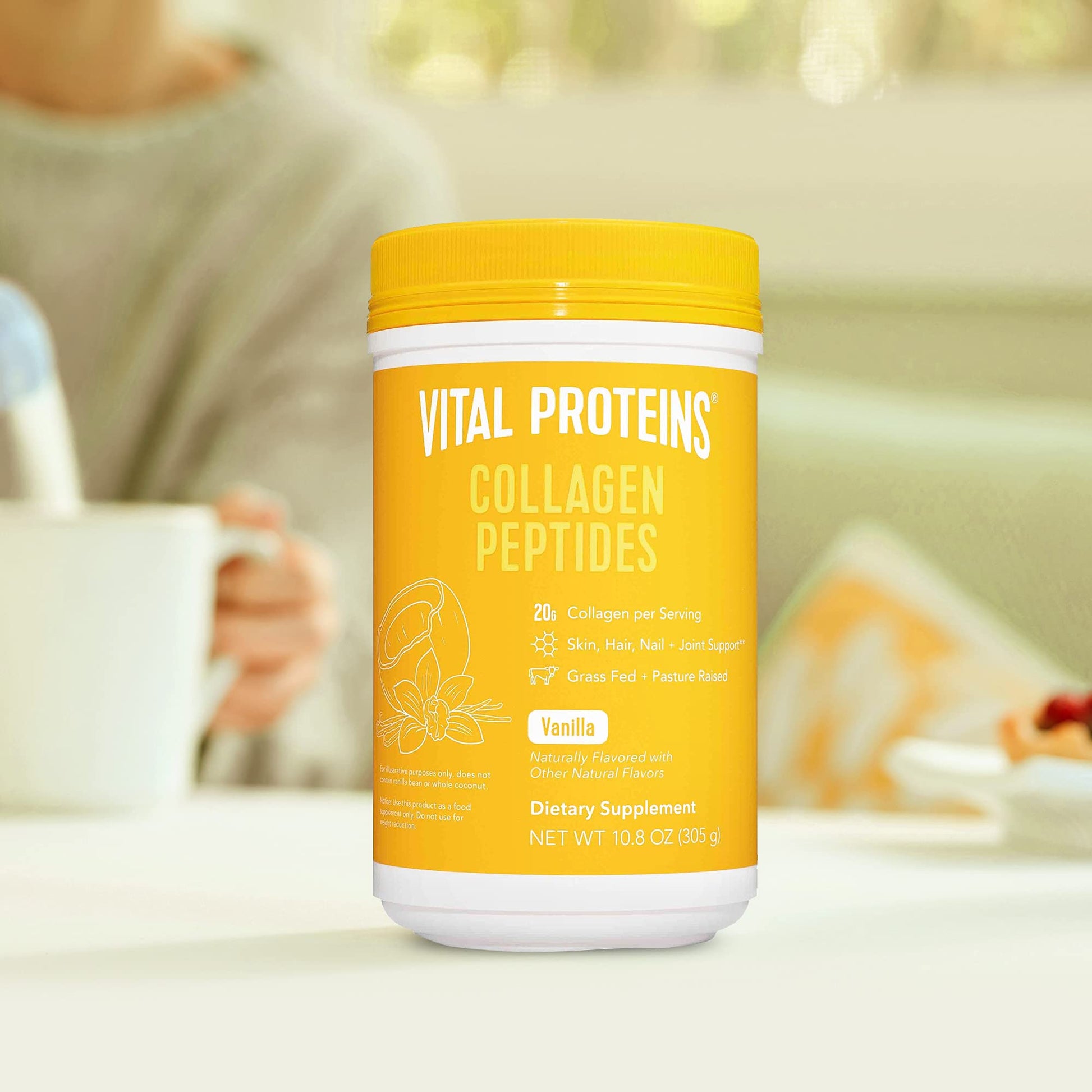 Vital Proteins, Unflavored Collagen Peptides, 20 Ounce - Nirvana Guru