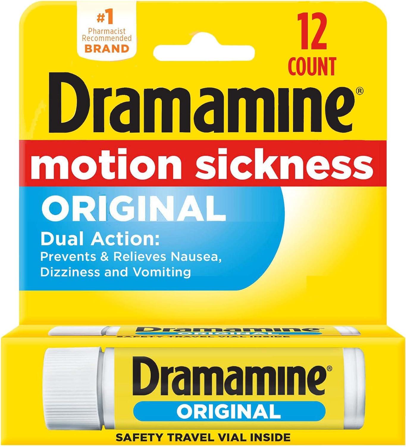 Dramamine Original, Motion Sickness Relief, 36 Count