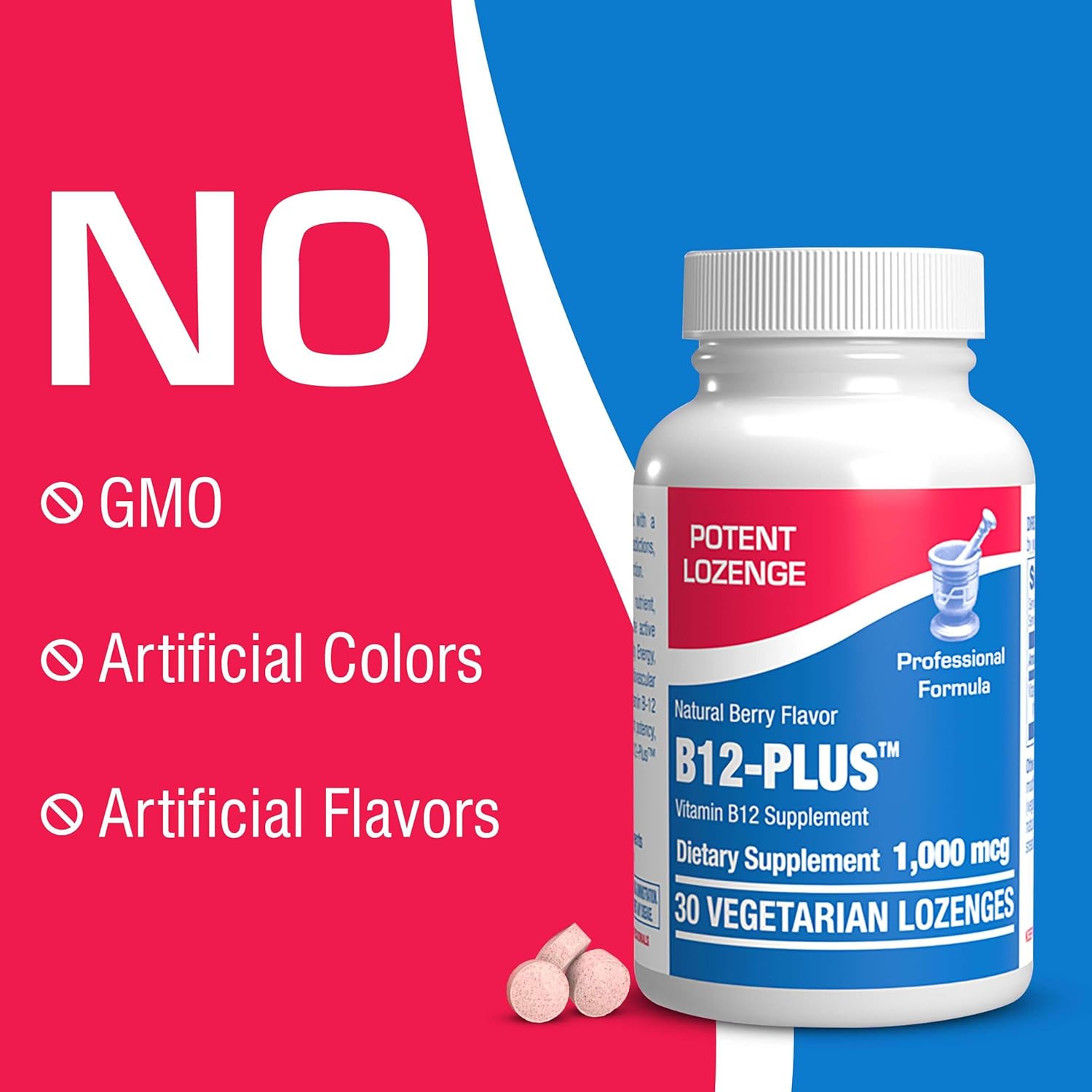 Vitamin B12 Methylcobalamin 1000 mcg - Clinical Formula Methyl B12 Sublingual 1000 mcg Tasty Lozenges for Energy Eye Nerve and Brain Support for Men and Women - 30 Count (Berry Flavor) Nirvana Guru