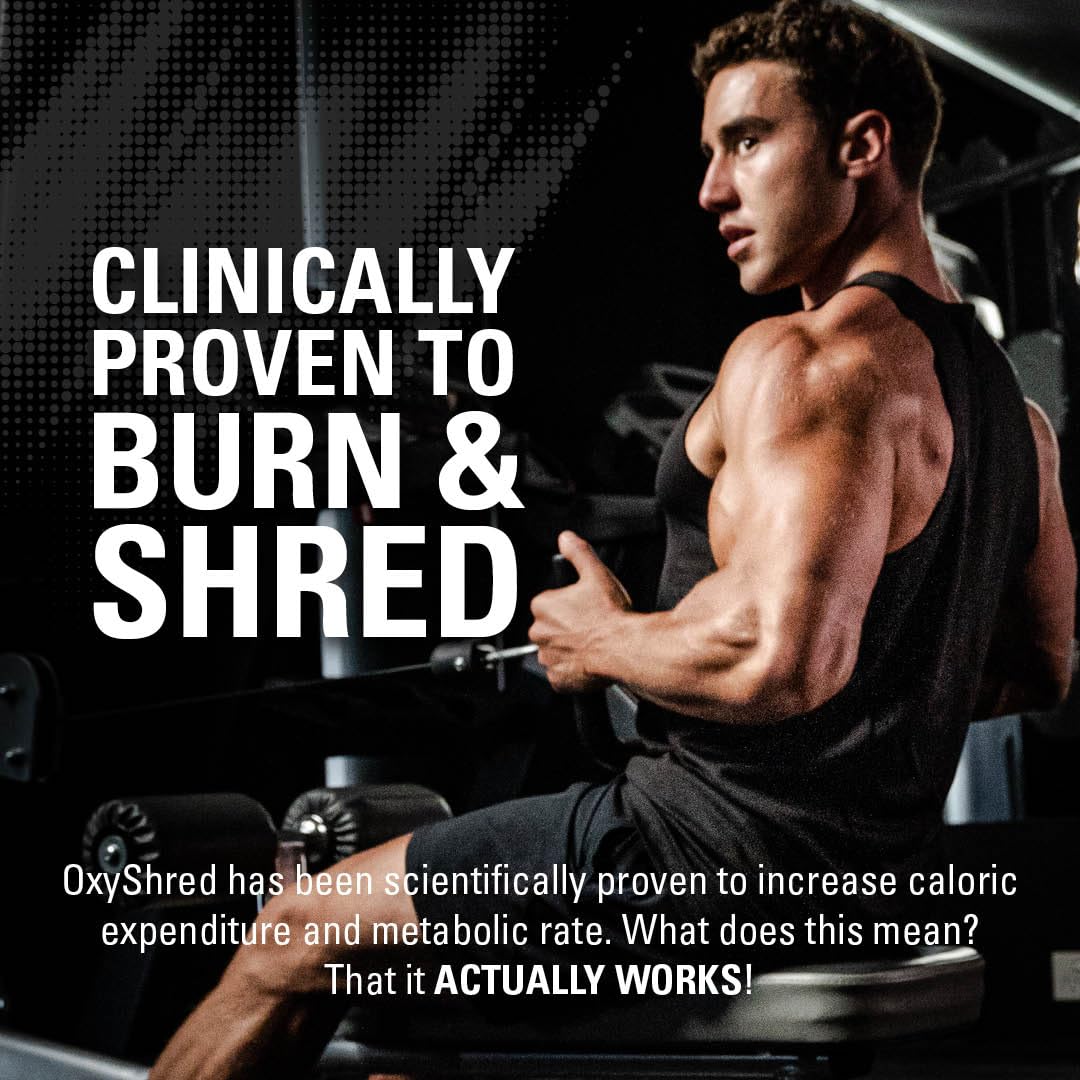 EHP Labs OxyShred Pre Workout Powder - Preworkout Powder with L Glutamine & Acetyl L Carnitine, Energy Boost Drink - Mango, 60 Servings Nirvana Guru