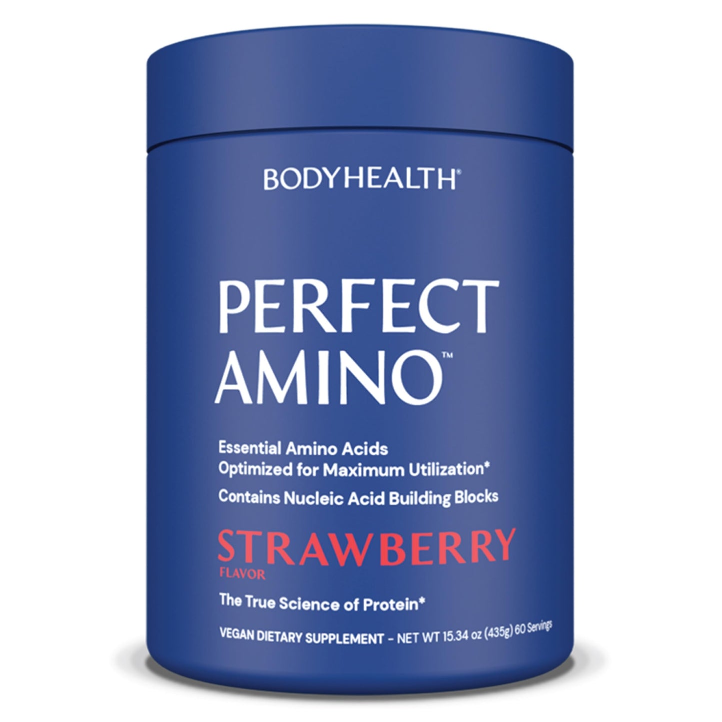 BodyHealth PerfectAmino Powder - BCAA and EAA Powder for Pre and Post Workout - Amino Acid Energy Drink for Men and Women to Support Lean Muscle and Recovery - Strawberry - 30 Servings Nirvana Guru