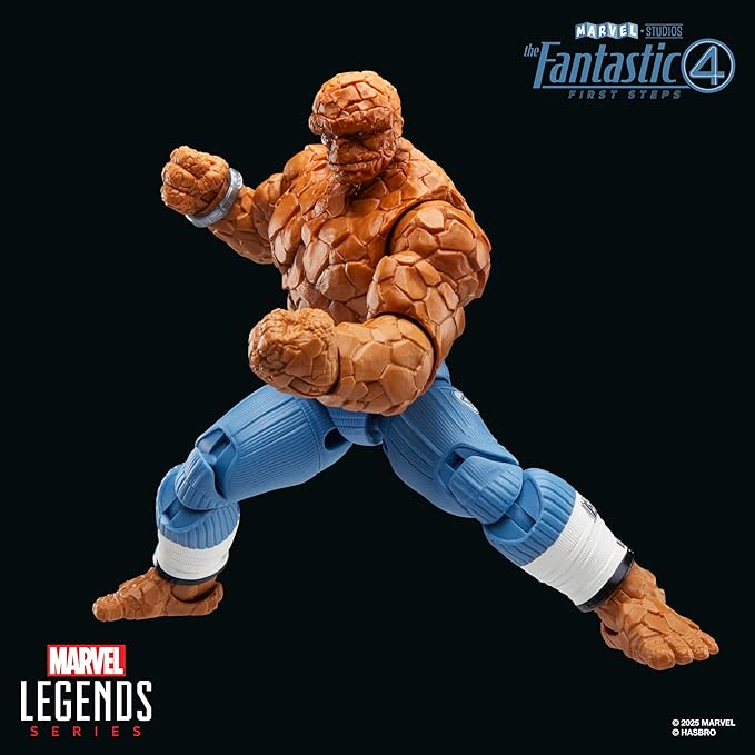Marvel Legends Series The Thing, The Fantastic Four: First Steps Ben Grimm Movie Collectible 6 Inch Action Figure Toy nirvanaguru