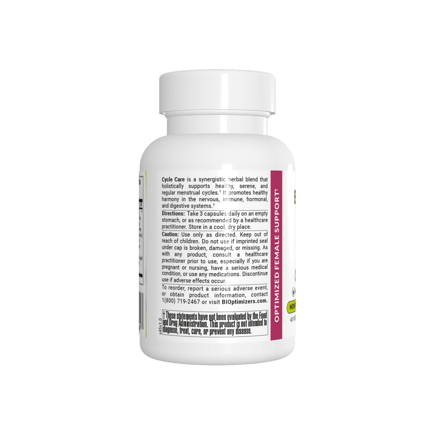 BIOptimizers - Cycle Support - Period Support Supplement for Women - Bloating and Cramping Menstrual Relief - 90 Capsules Nirvana Guru