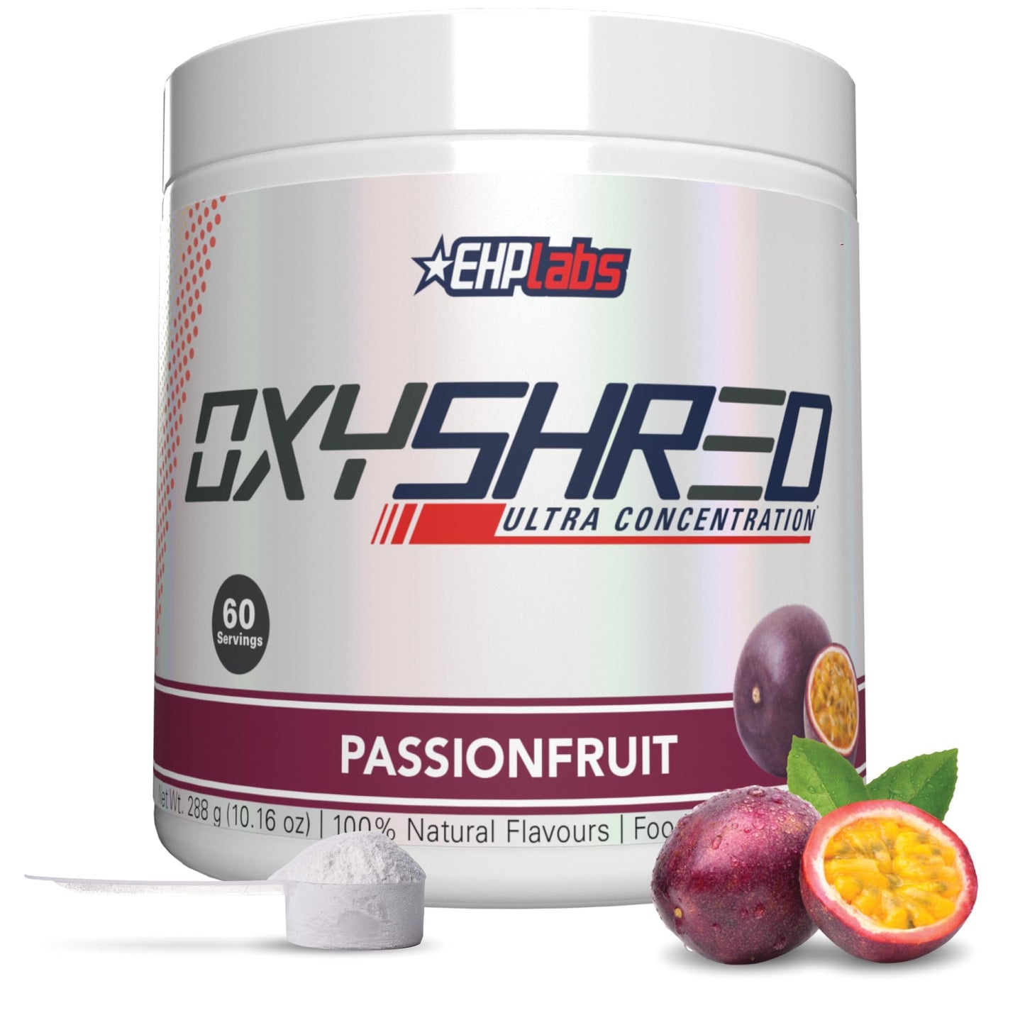 EHP Labs OxyShred Pre Workout Powder - Preworkout Powder with L Glutamine & Acetyl L Carnitine, Energy Boost Drink - Mango, 60 Servings Nirvana Guru