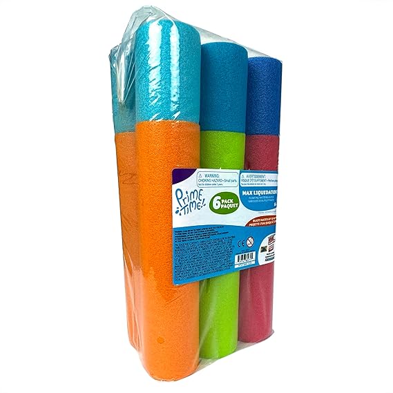 6-Pack Water Blaster Set, Multicolor Nirvana Guru