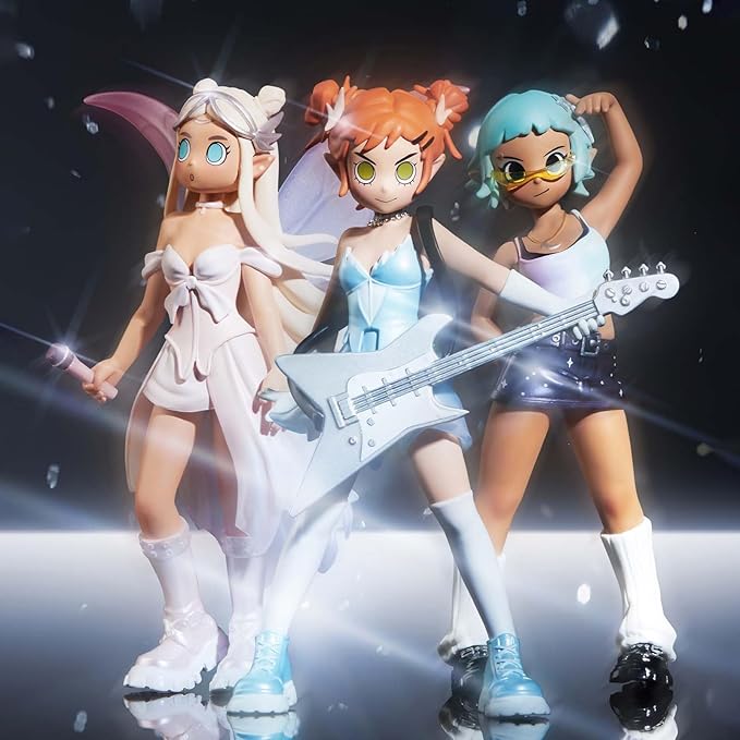 POP MART Peach Riot Punk Fairy Series Figures, Peach Riot Blind Box Figures, Random Design Action Figures Collectible Toys Home Decorations, Holiday Birthday Gifts for Girls and Boys, Single Box nirvanaguru
