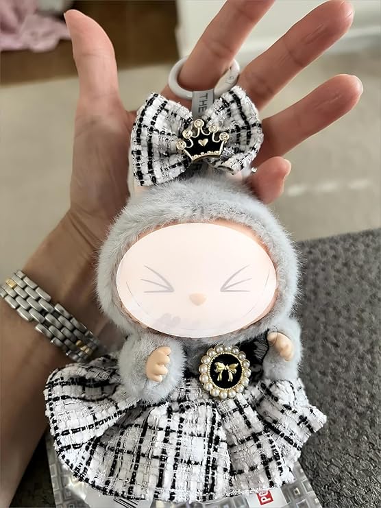 Clothes for LABUBU 17cm Doll (NO Doll),Outfit for LABUBU,Clothes Set for LABUBU Dress Up,Accessories for LABUBU nirvanaguru