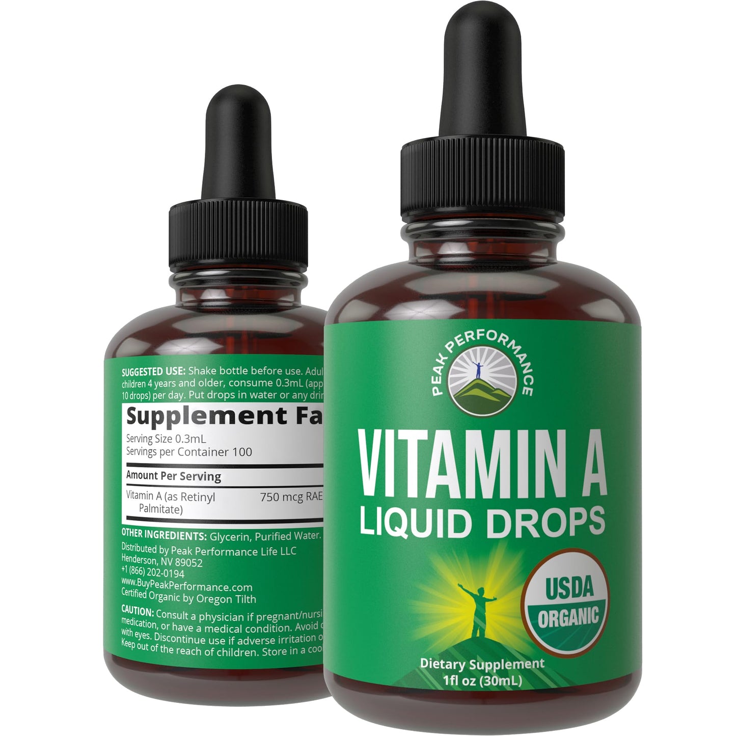 Certified Organic Vitamin A 5000 IU Supplement Capsules High Potency Vitamins. For Adults, Men, Women, Kids. Made with Organic Carrot Juice. Great for Immune, Skin, Eye Support. Non GMO, Vegan Pills Nirvana Guru