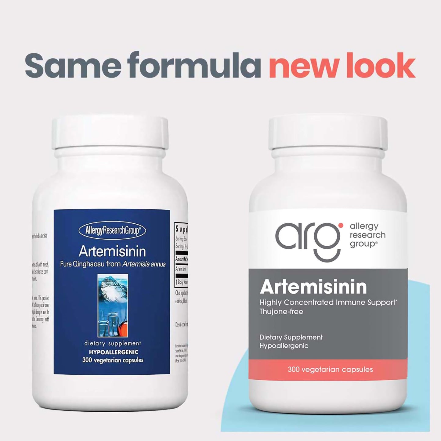 Allergy Research Group Artemisinin Supplement - Pure Sweet Wormwood Extract Artemisinin Capsules for Adults, Natural Immune Support with 200 mg, Digestive Health Support - 90 Vegetarian Capsules Nirvana Guru