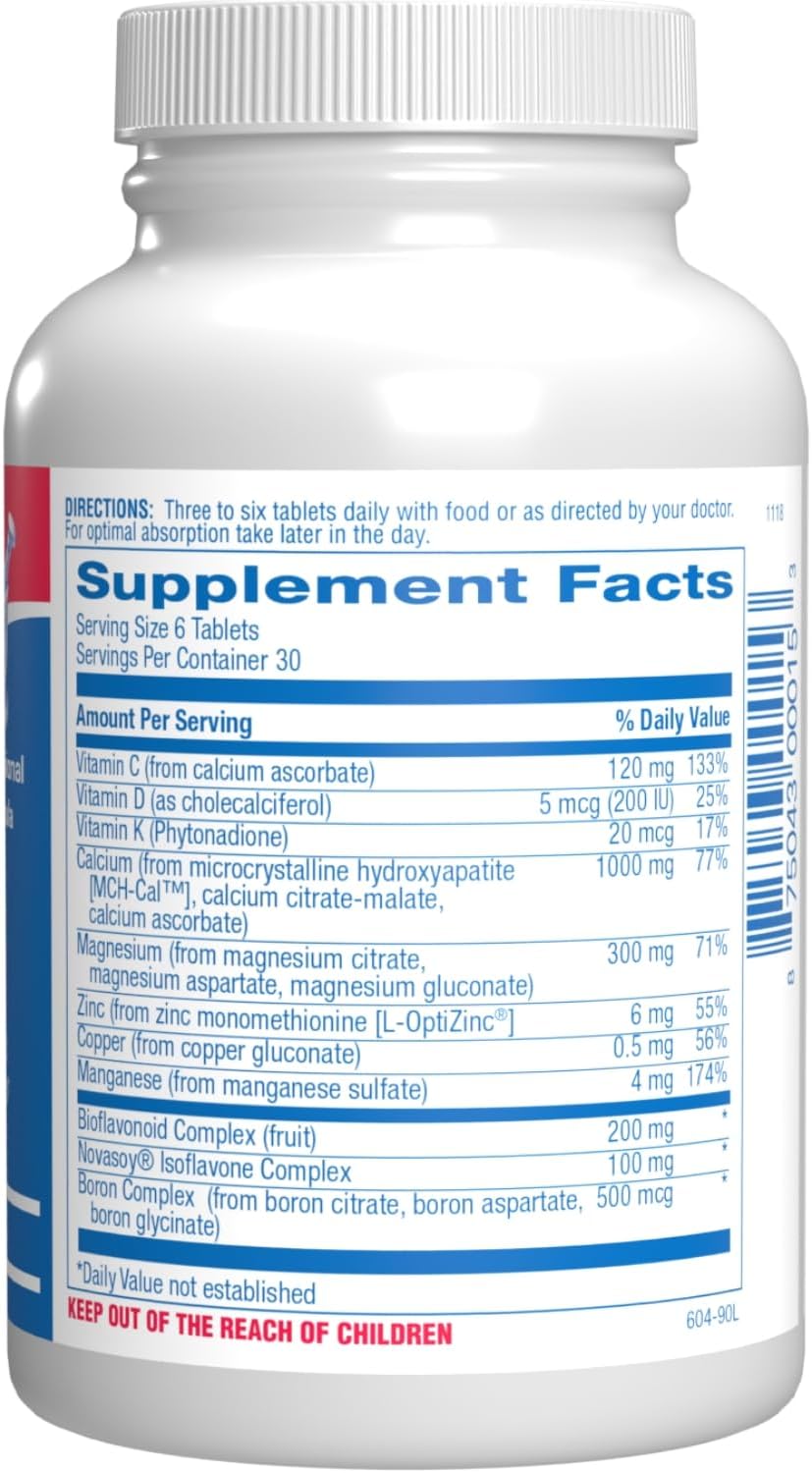 Clinical Calcium Complex Bone Supplement - Restorative Calcium Magnesium Zinc D3 Supplement for Bone Health Strength & Density Support with Antioxidant Bioflavonoids - High Absorption - 15 Servings Nirvana Guru