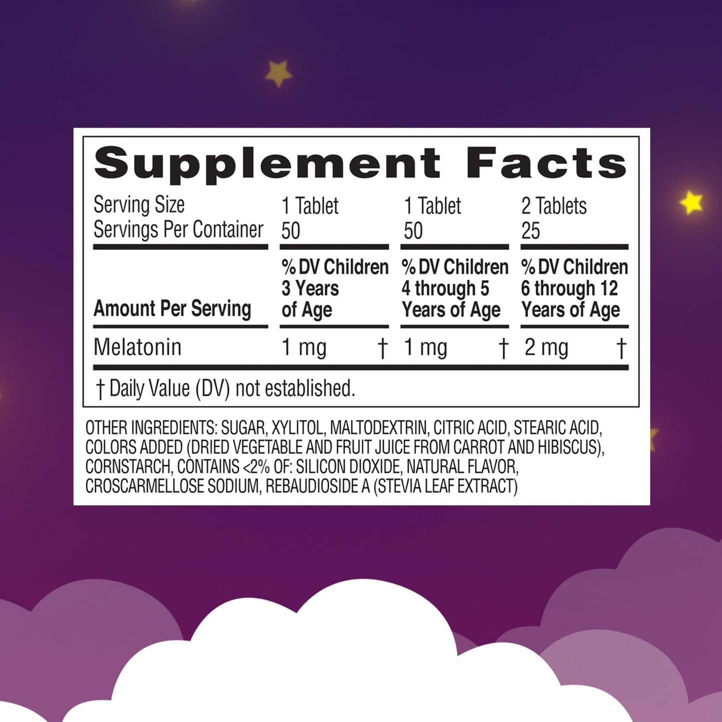 Zarbee’s Kids Melatonin Sleep Chewable Tablets, 1 mg, Drug & Alcohol-Free, Non-Habit Forming Sleep Support, Natural Grape Flavor, No Artificial Sweeteners or Dyes, Gluten Free, Ages 3+, 50 Ct Bottle Nirvana Guru