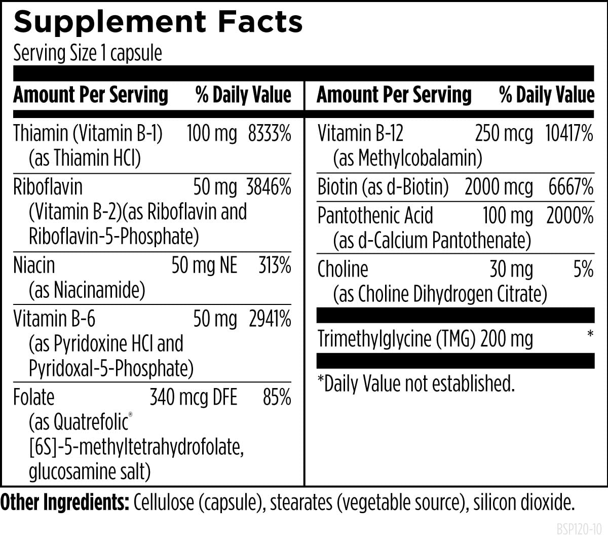Designs for Health Methylated Vitamin B Complex - Vitamin B Supplements with B12 Vitamins, B1, B3, Niacin, B6, Folate & Biotin - Methylated Multivitamin for Metabolic + Heart Health (120 Capsules) Nirvana Guru
