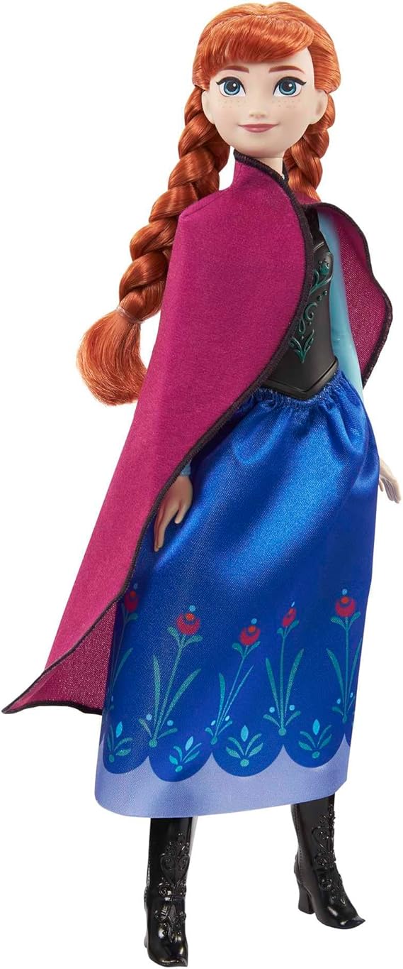 Mattel Princess Dolls, Anna Posable Fashion Doll with Signature Clothing and Accessories, Disney's Frozen Movie Toys nirvanaguru