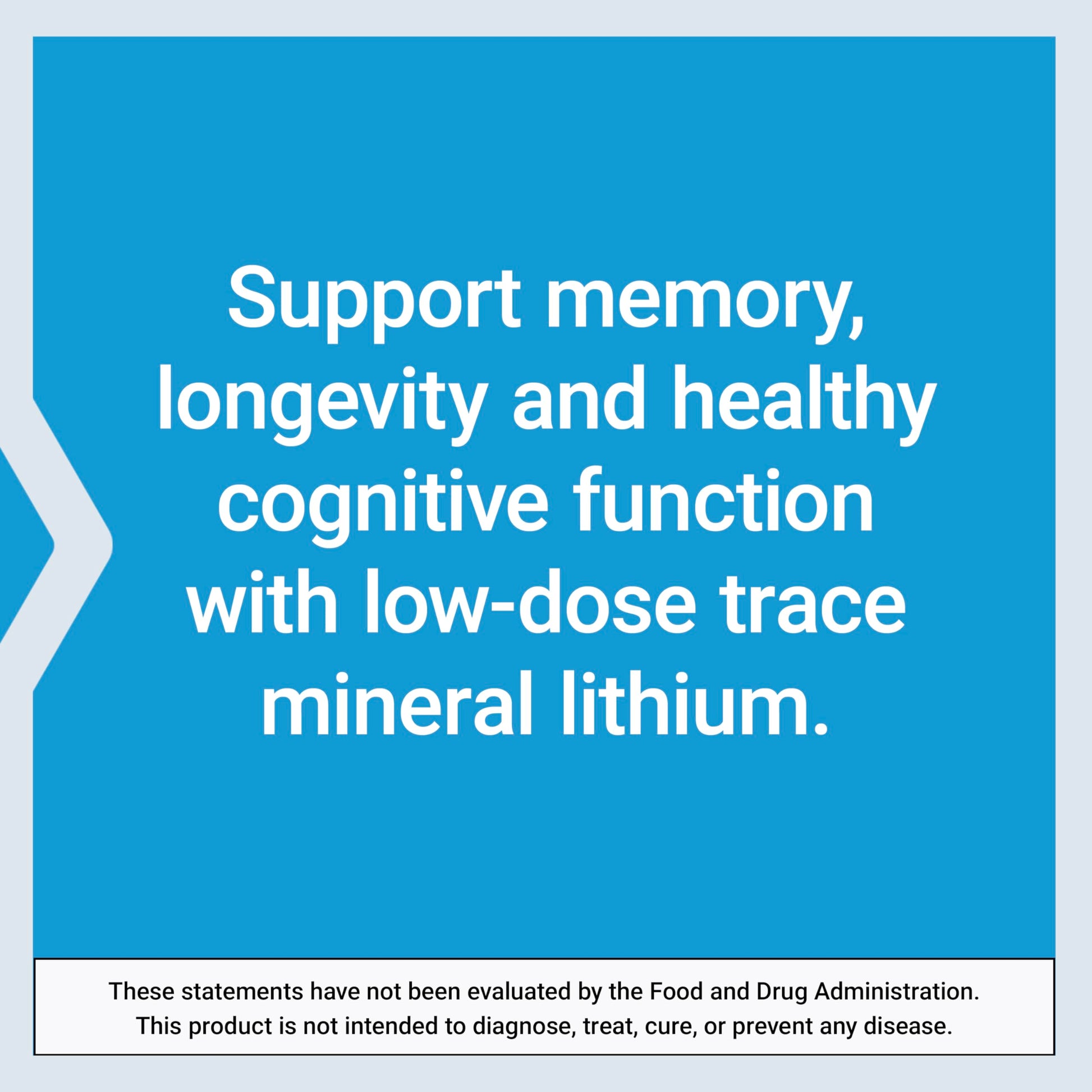 Life Extension Lithium 1000 mcg - for Brain Health, Anti-Aging & Longevity - Memory & Cognition, Mood Support Supplement -Once Daily - Gluten-Free, Non-GMO - 100 Count - Nirvana Guru