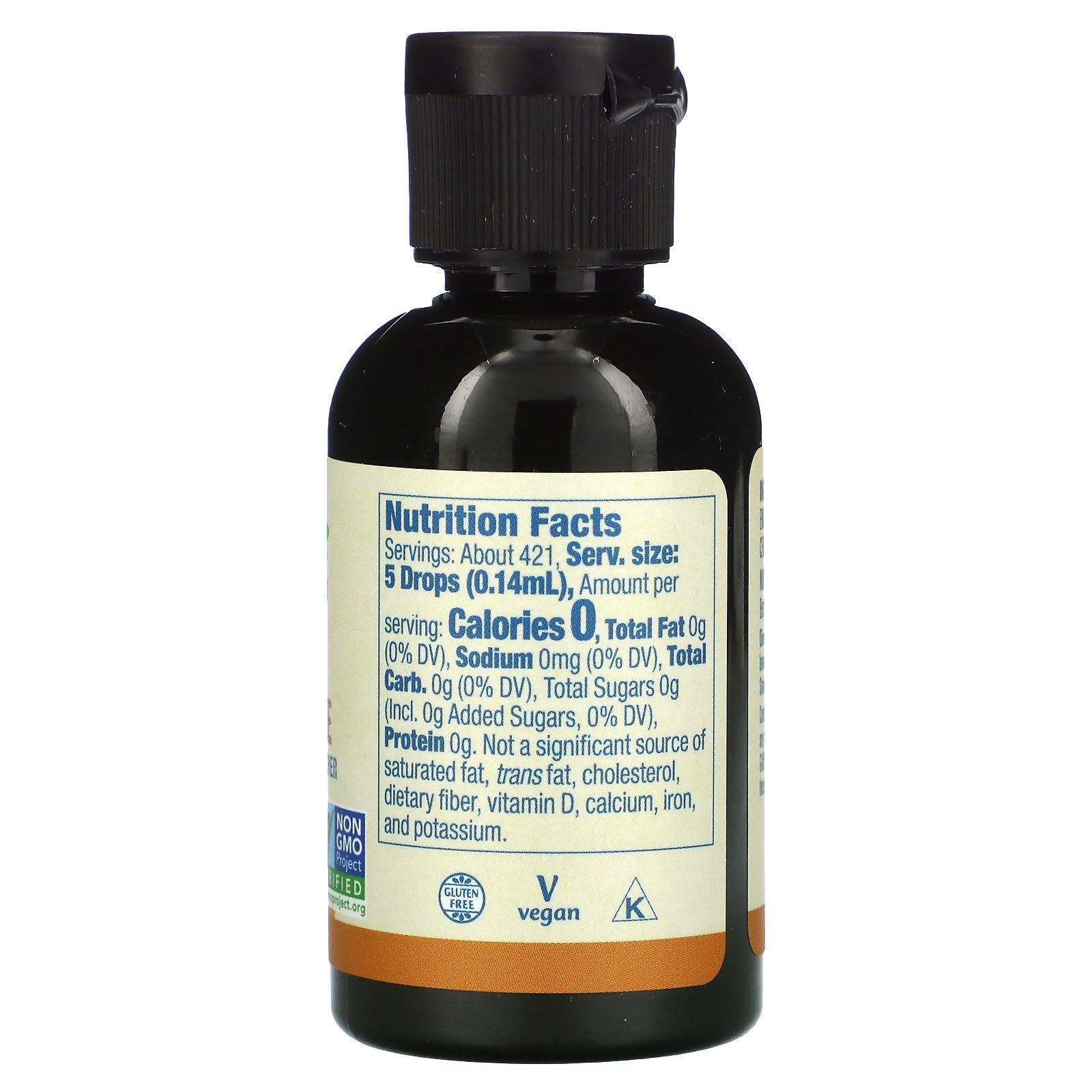 NOW Foods, Better Stevia, Liquid Zero-Calorie Sweetener, English Toffee, Low Glycemic Impact, Kosher, 2-Ounce - Nirvana Guru