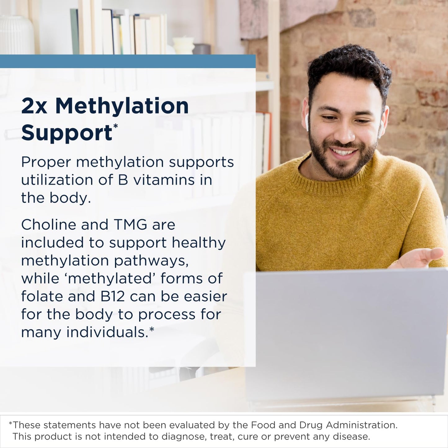 Designs for Health Methylated Vitamin B Complex - Vitamin B Supplements with B12 Vitamins, B1, B3, Niacin, B6, Folate & Biotin - Methylated Multivitamin for Metabolic + Heart Health (120 Capsules) Nirvana Guru