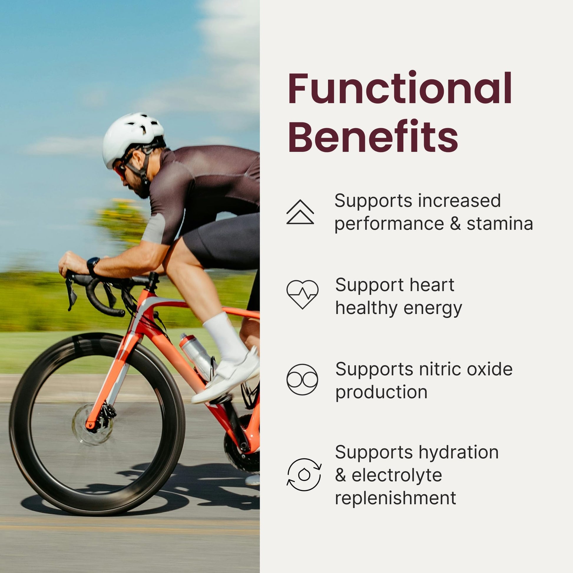 HumanN SuperBeets Sport Endurance Pre Workout Powder – NSF Certified – Nitric Oxide Supplement – Caffeine, Creatine & Stimulant Free Energy – Wild Cherry Flavor, 20 Servings - Nirvana Guru